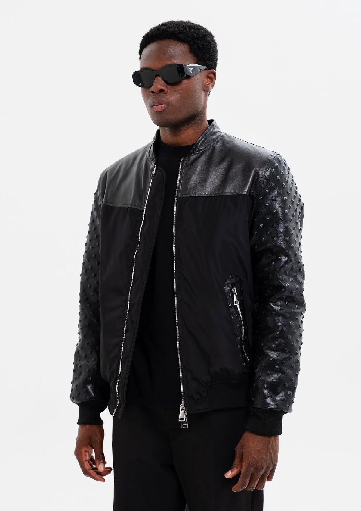 Giubbino in Pelle Soldier