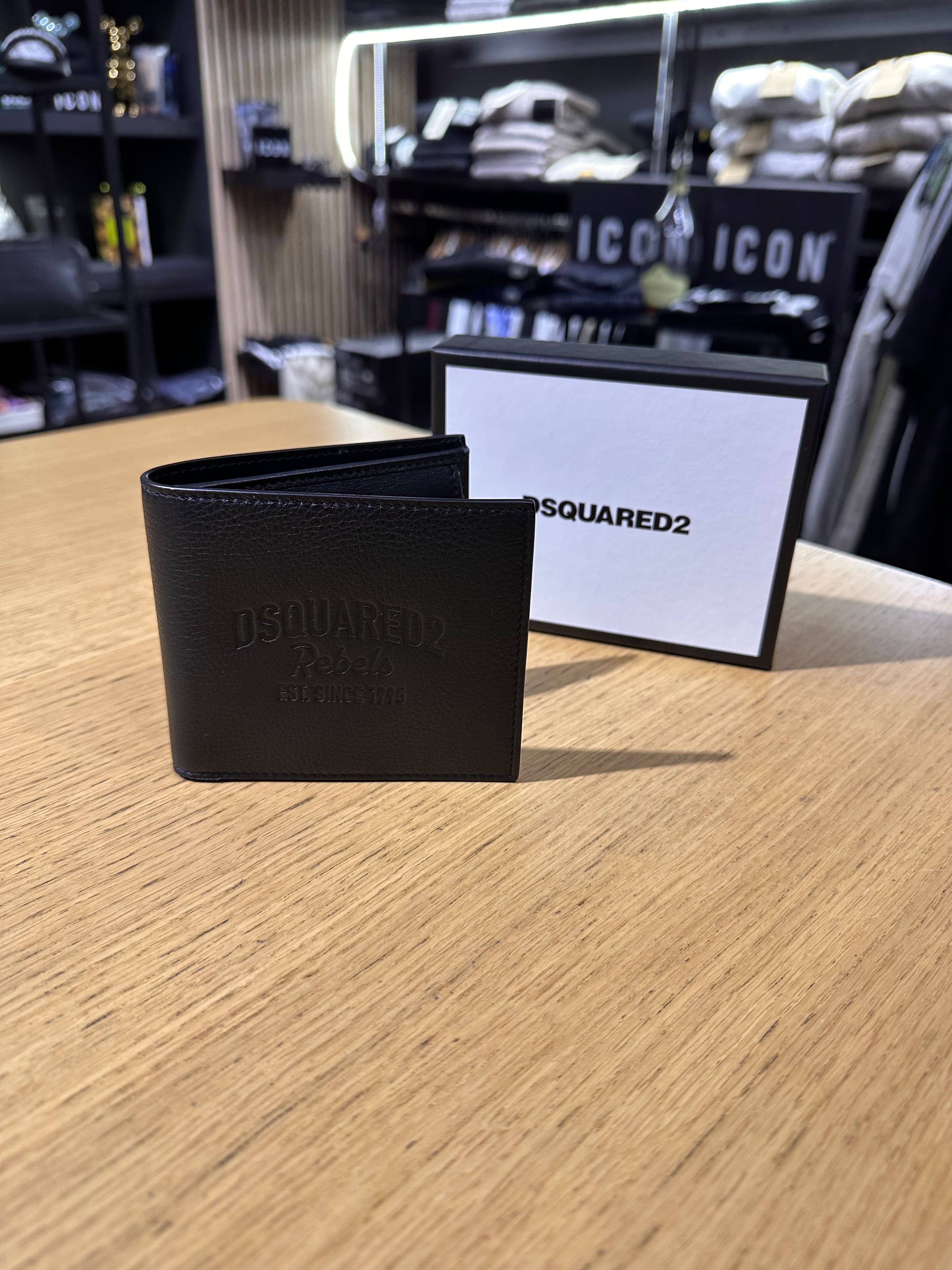 Portafogli in pelle DSQUARED2