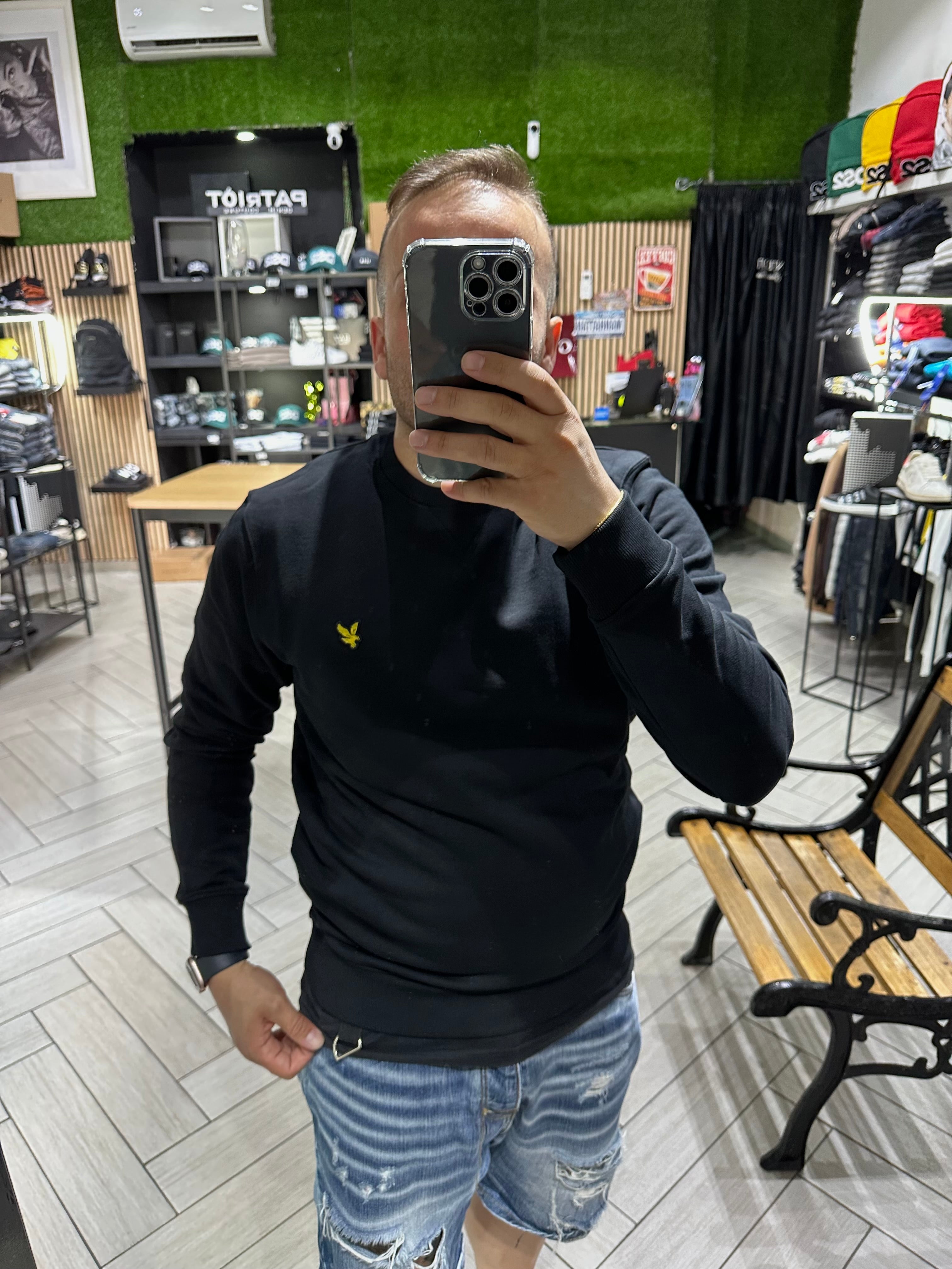 Felpa Lyle e Scott Girocollo