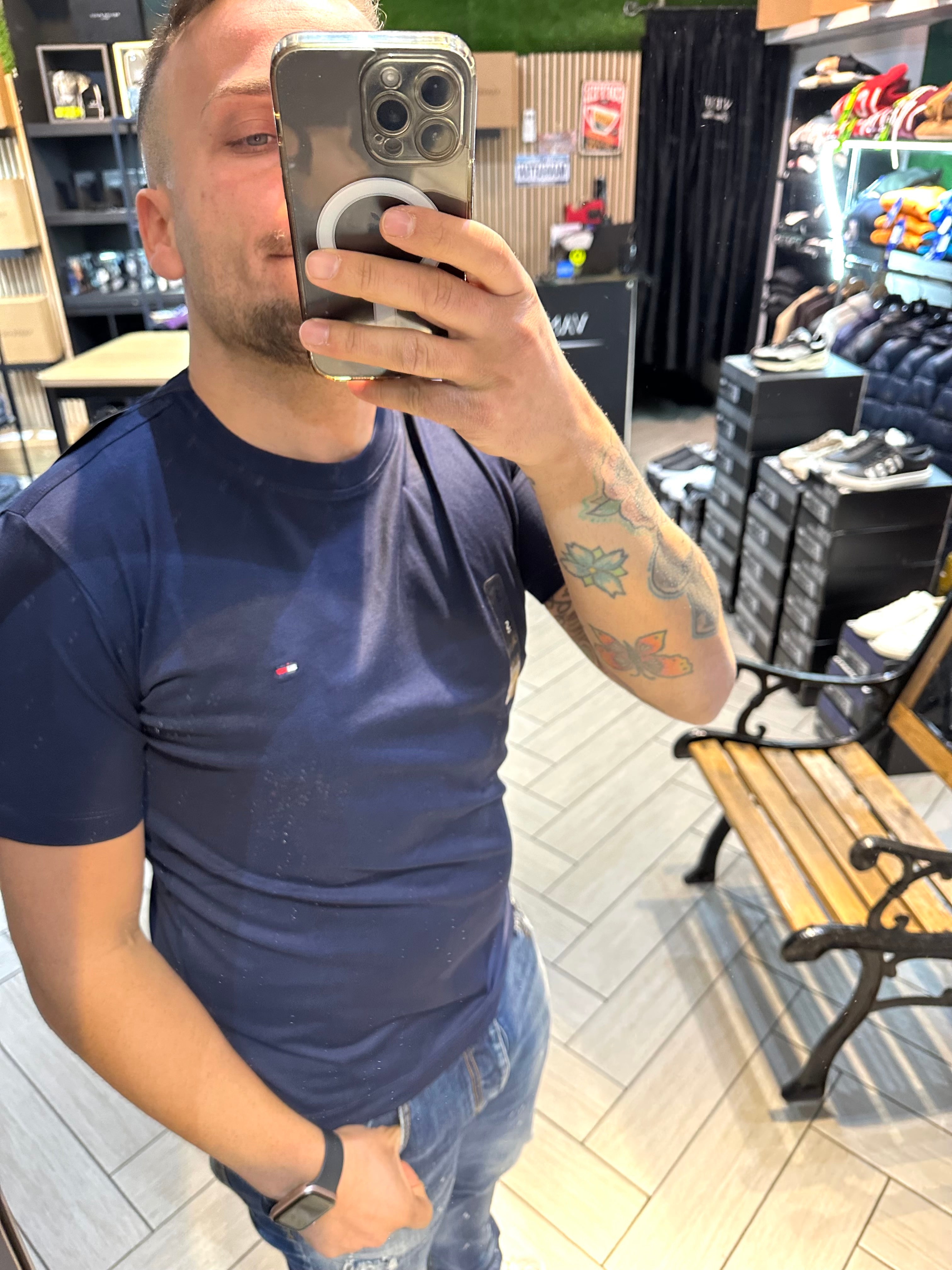 T-Shirt Tommy Hilfiger Blu