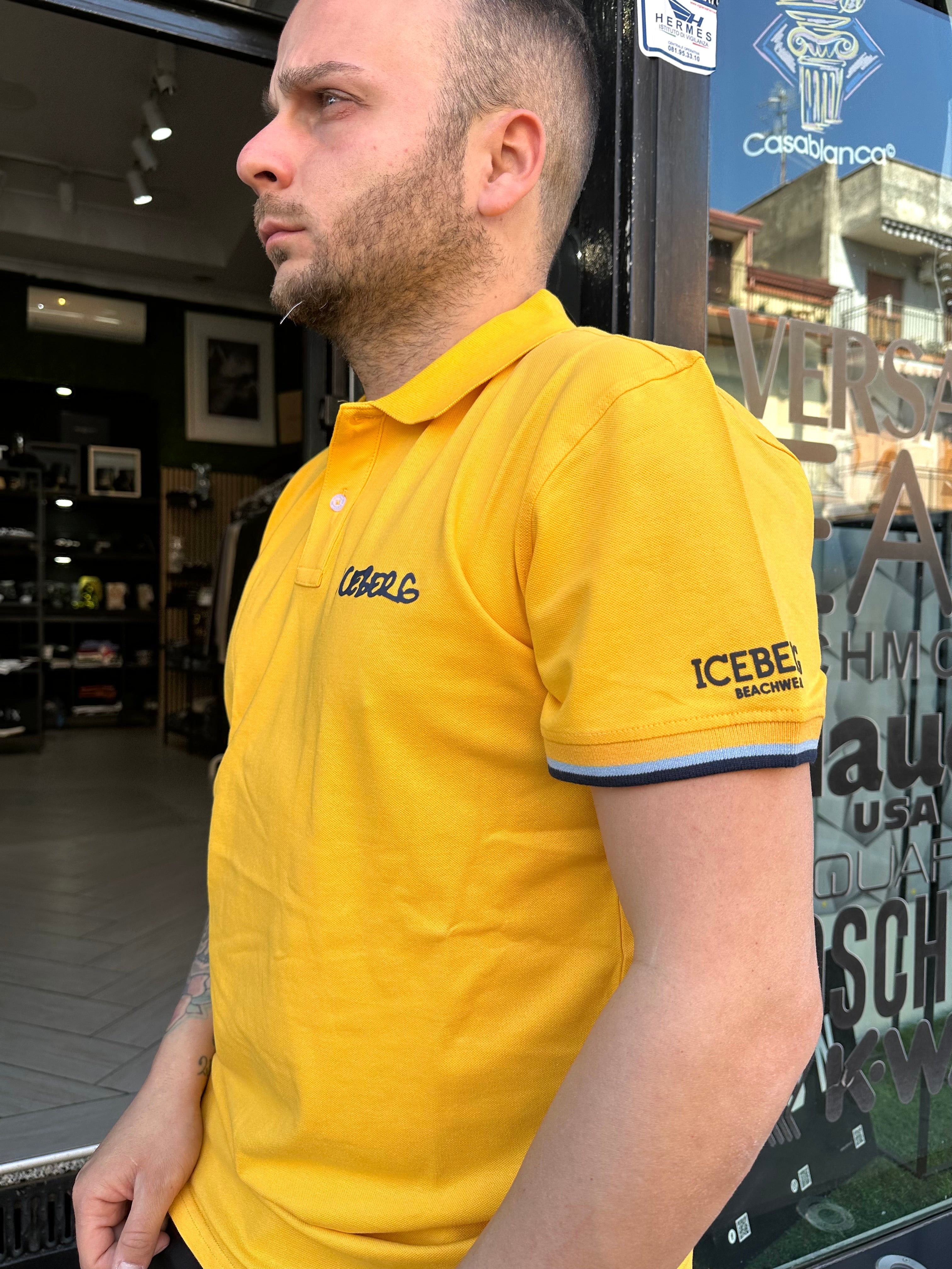 Polo Iceberg Gialla