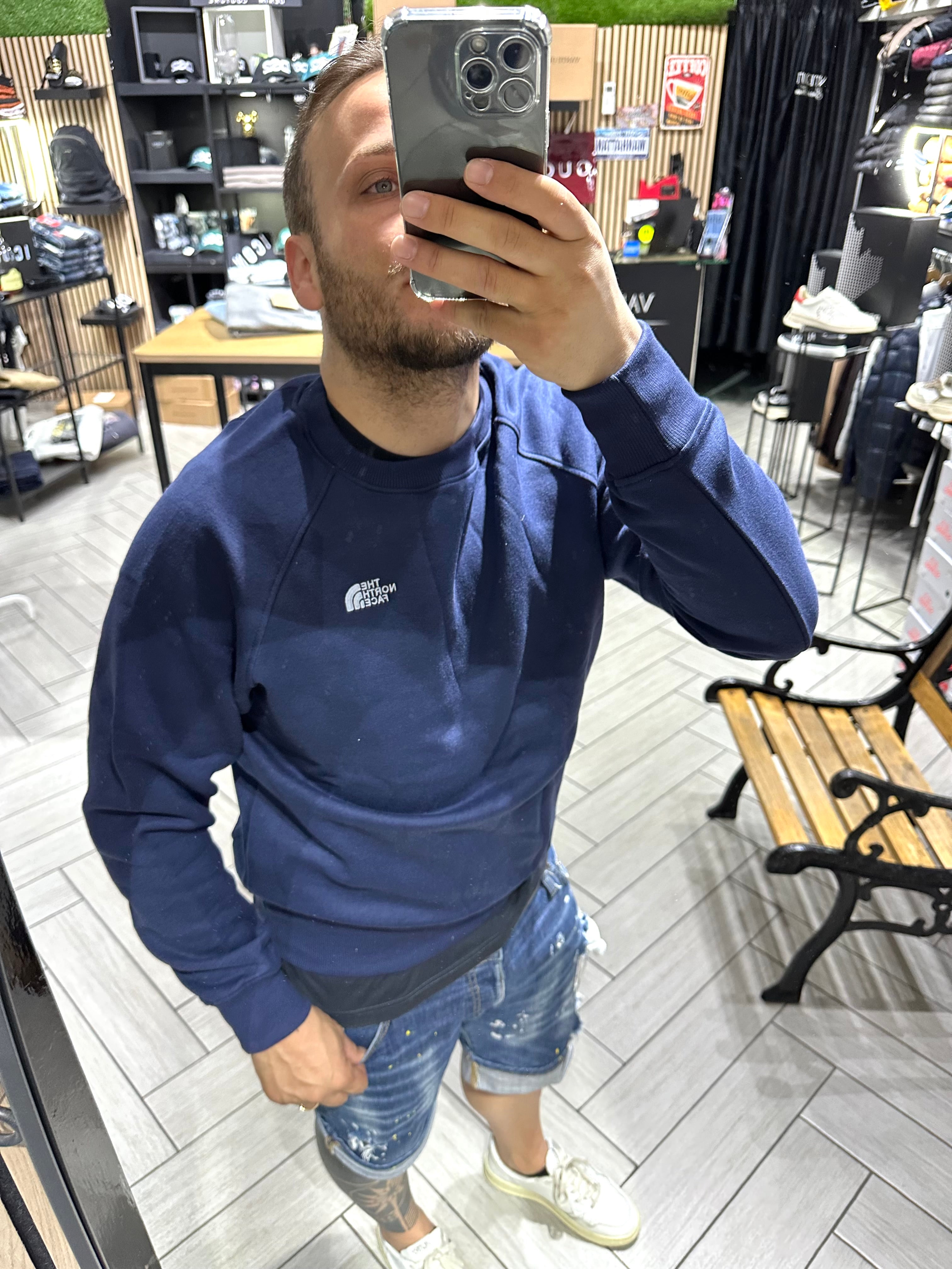 Felpa The North Face Blu