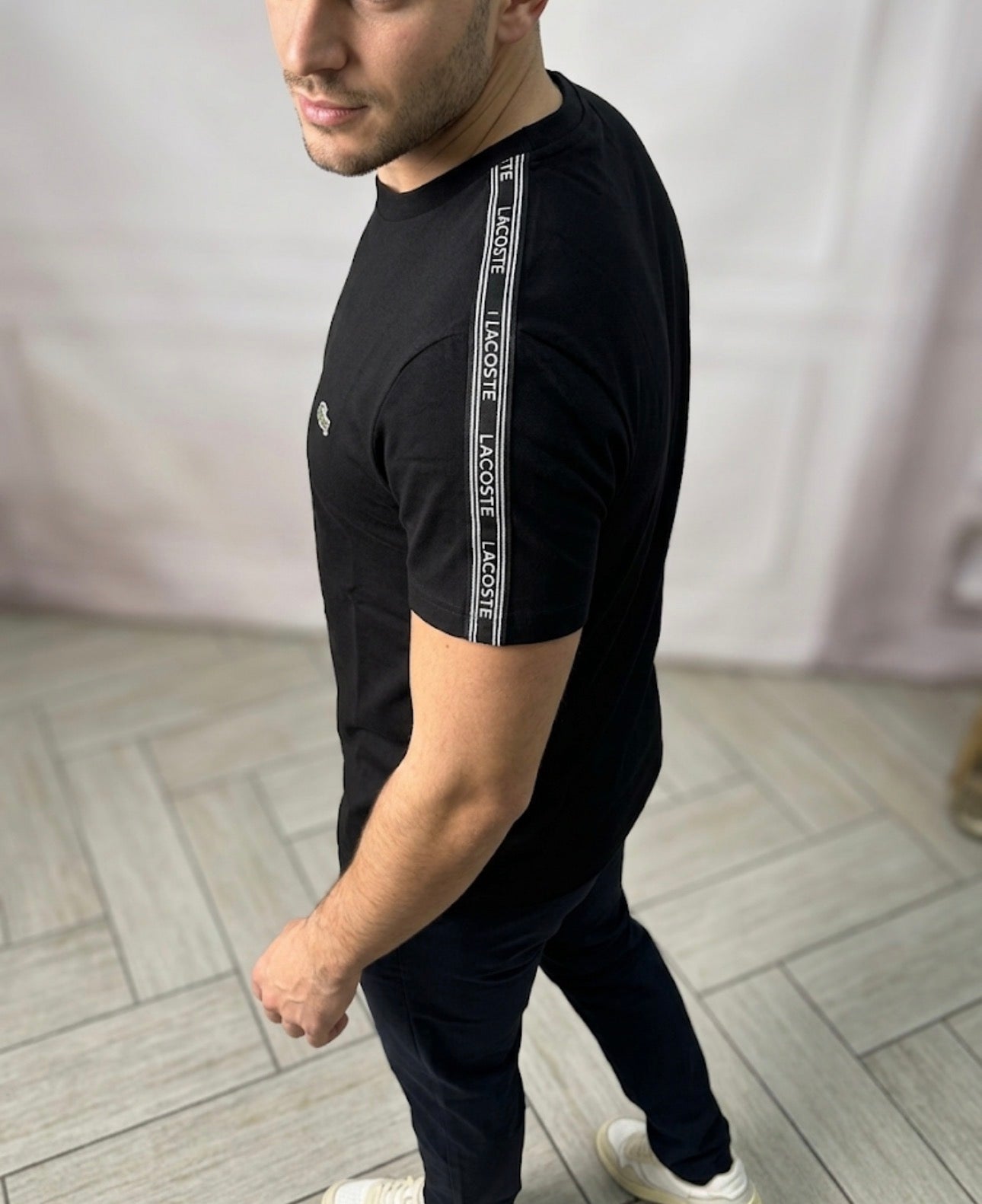 T-shirt Lacoste Con fascie