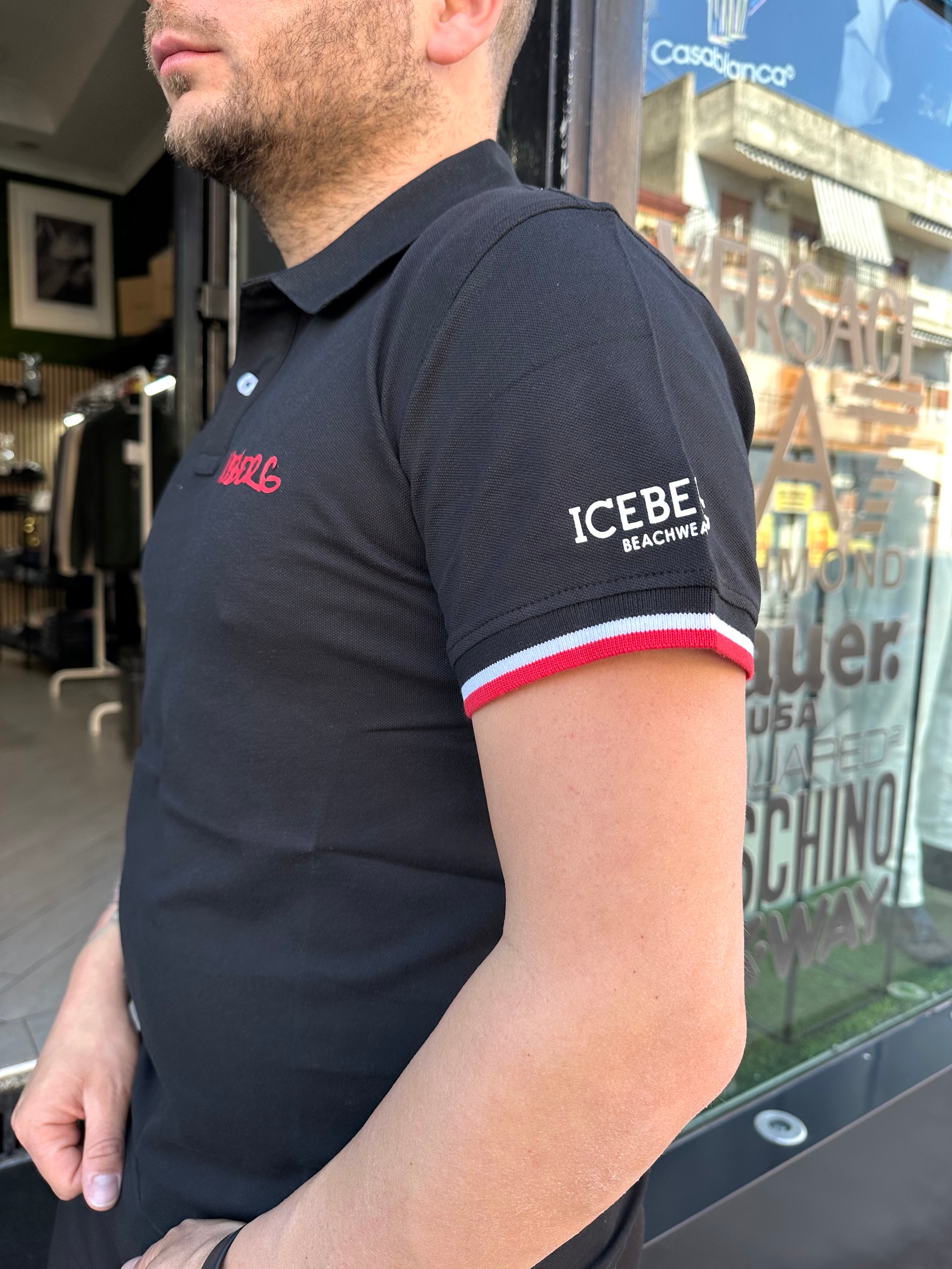 Polo Iceberg colore nero