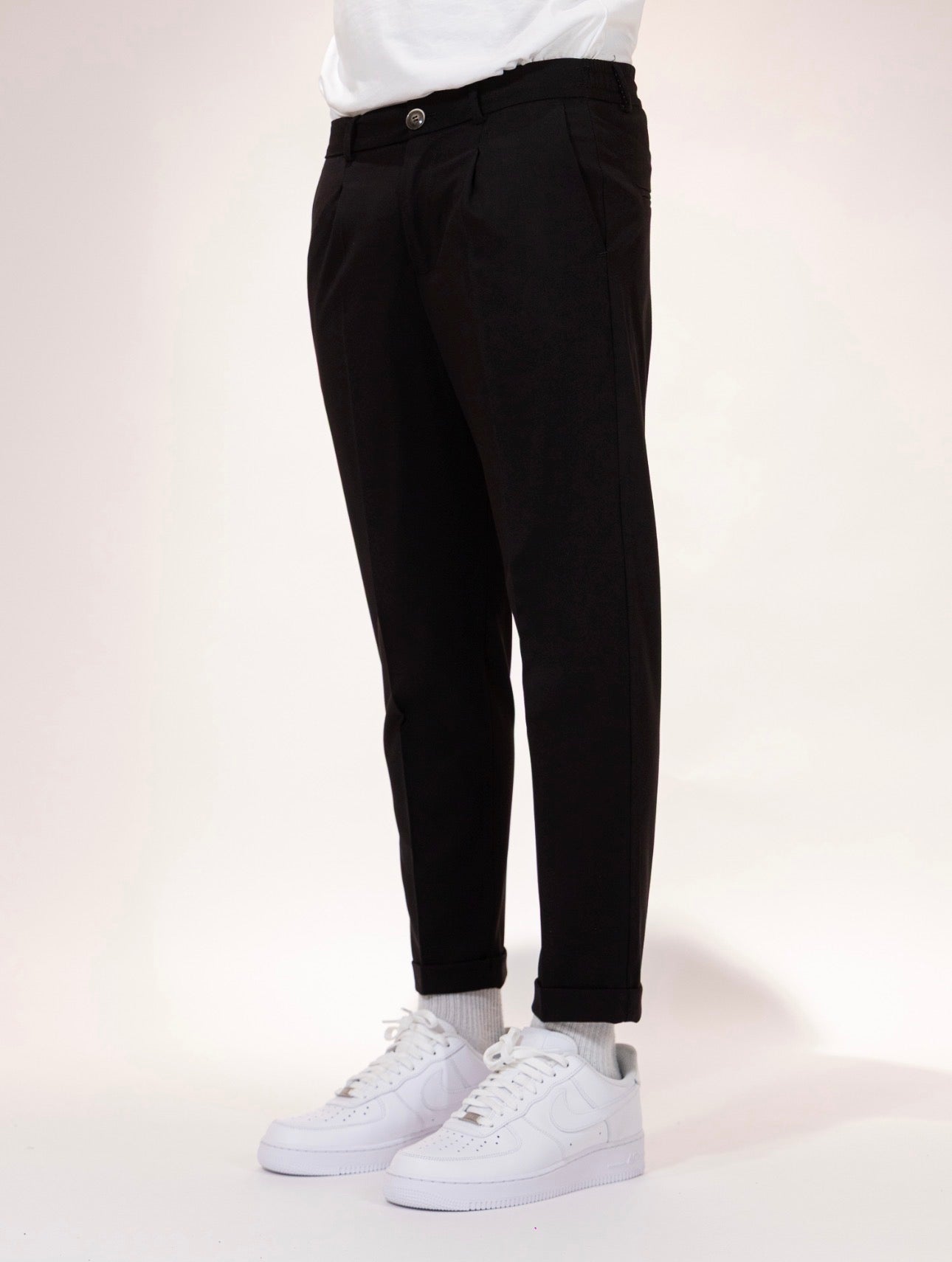 Pantalone Soldier Semisartoriale Nero