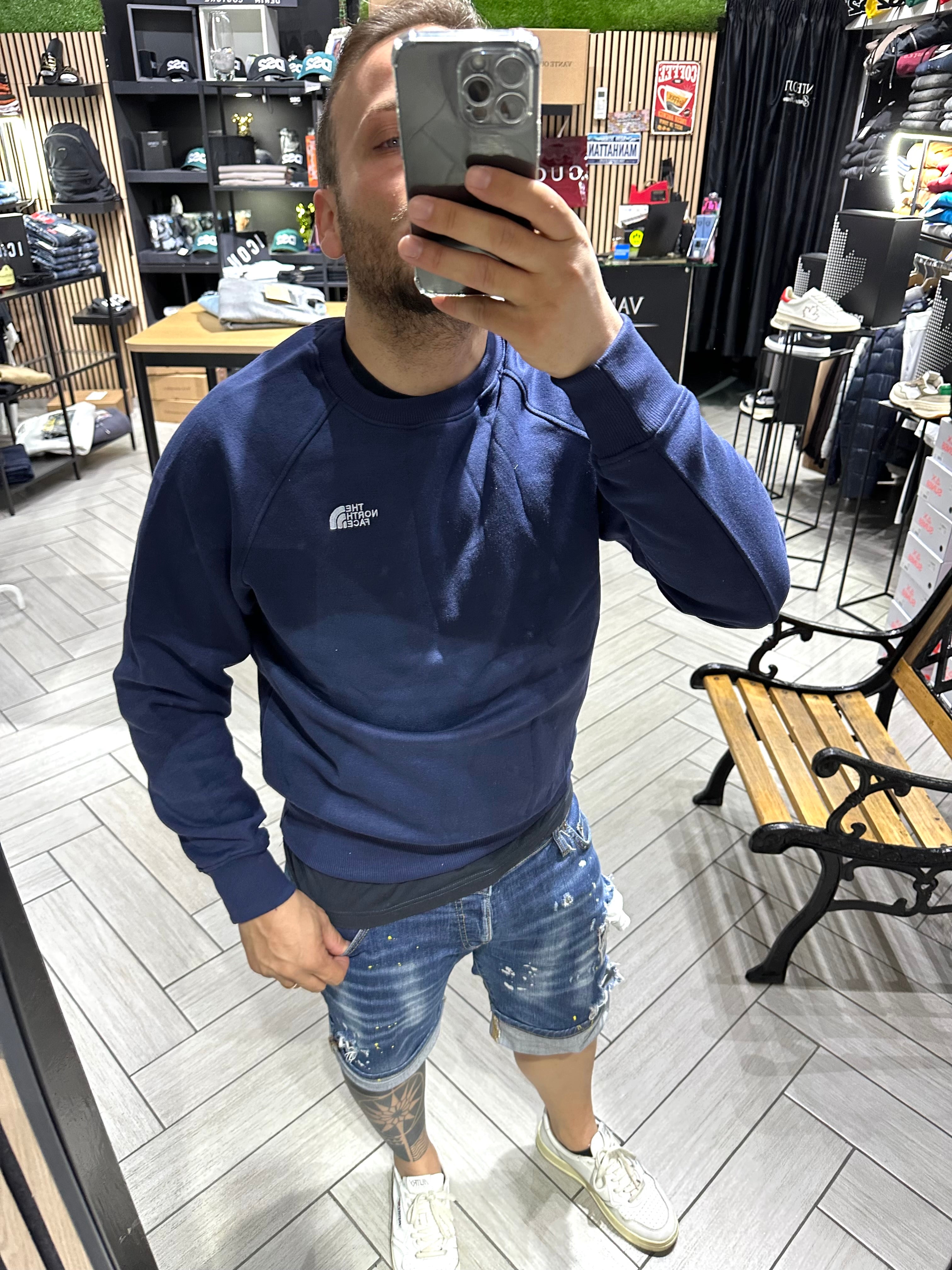 Felpa The North Face Blu