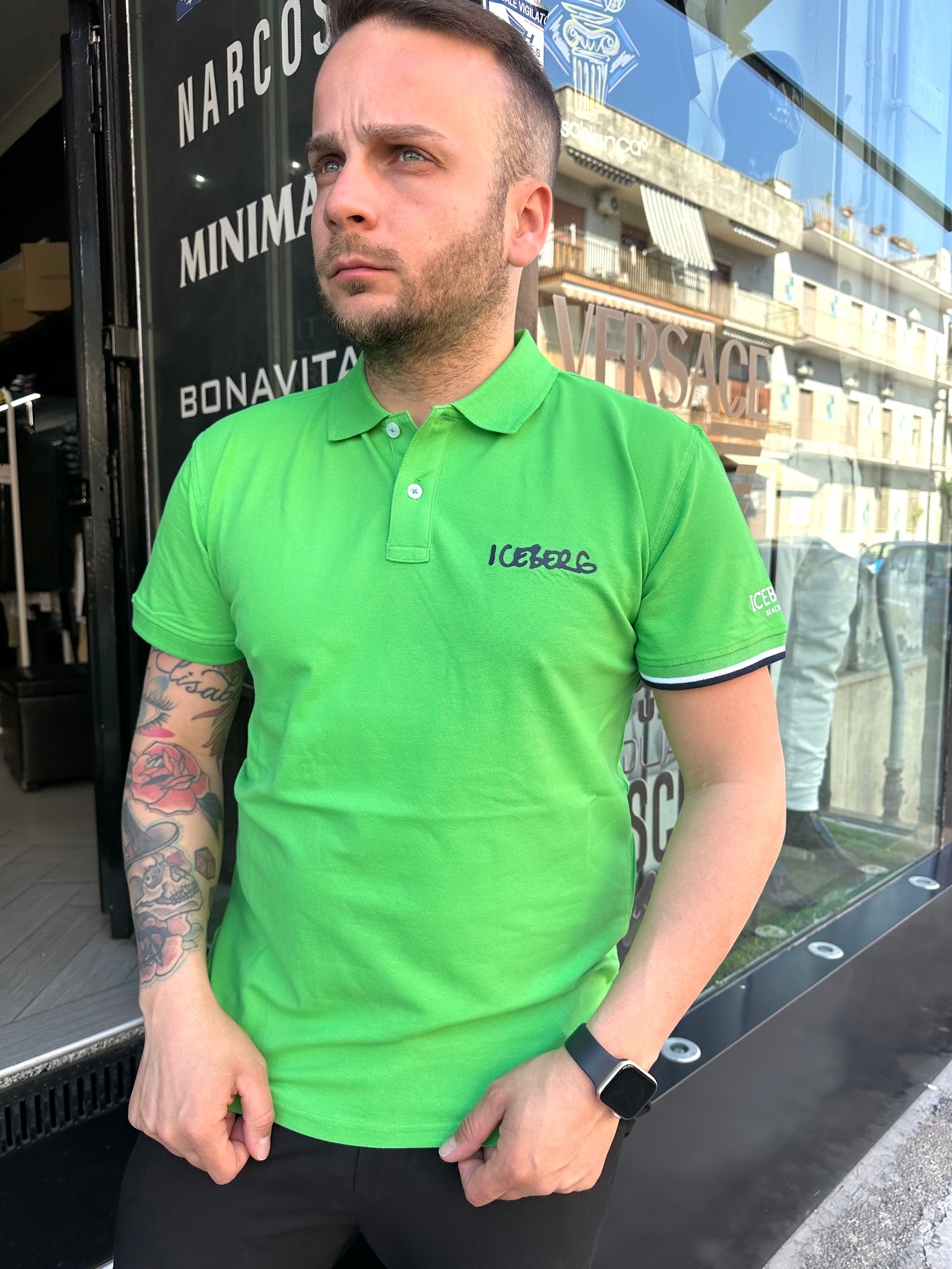 Polo Iceberg Verde