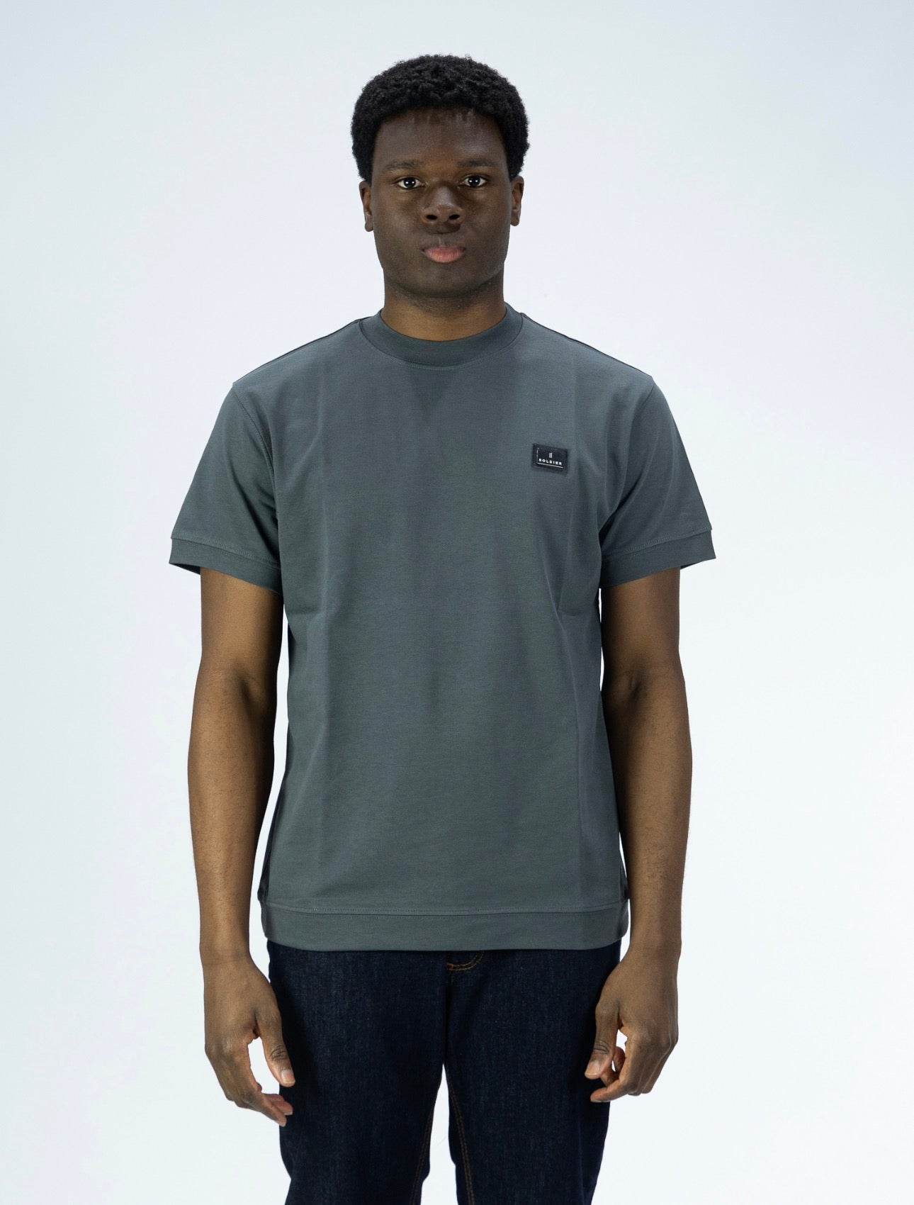 T-Shirt Soldier Basic piombo