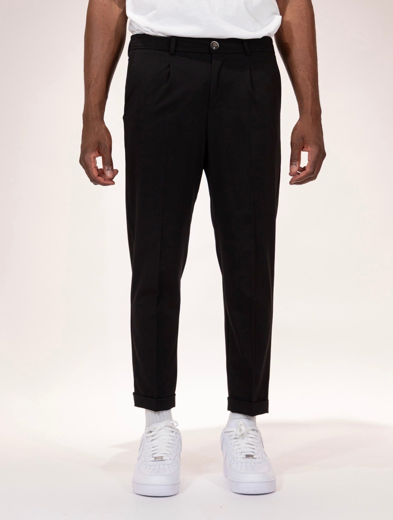 Pantalone Soldier Semisartoriale Nero