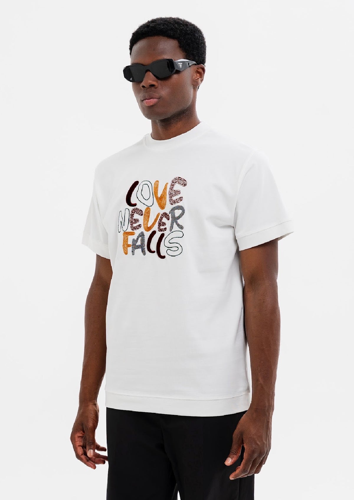 T-shirt Soldier con Ricamo