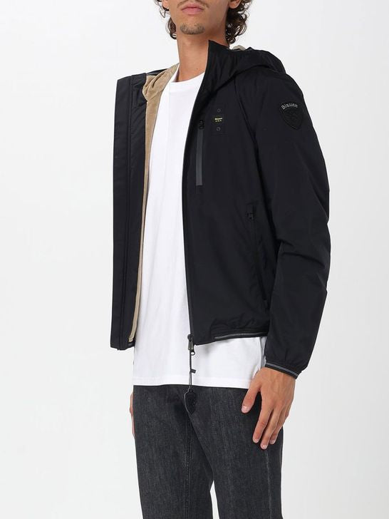 Blauer Uomo In pelliccia