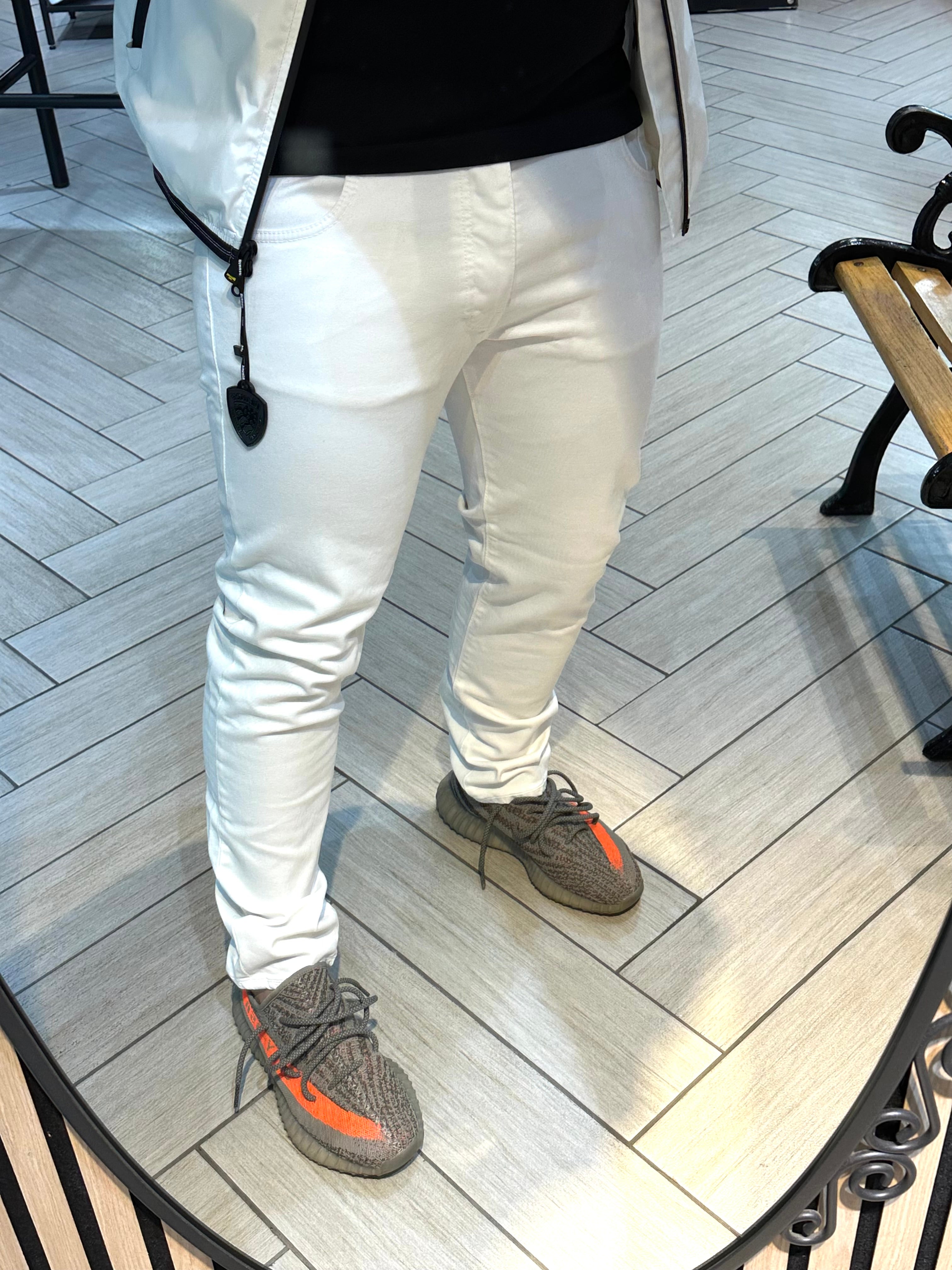 Jeans Soldier Basic Bianco