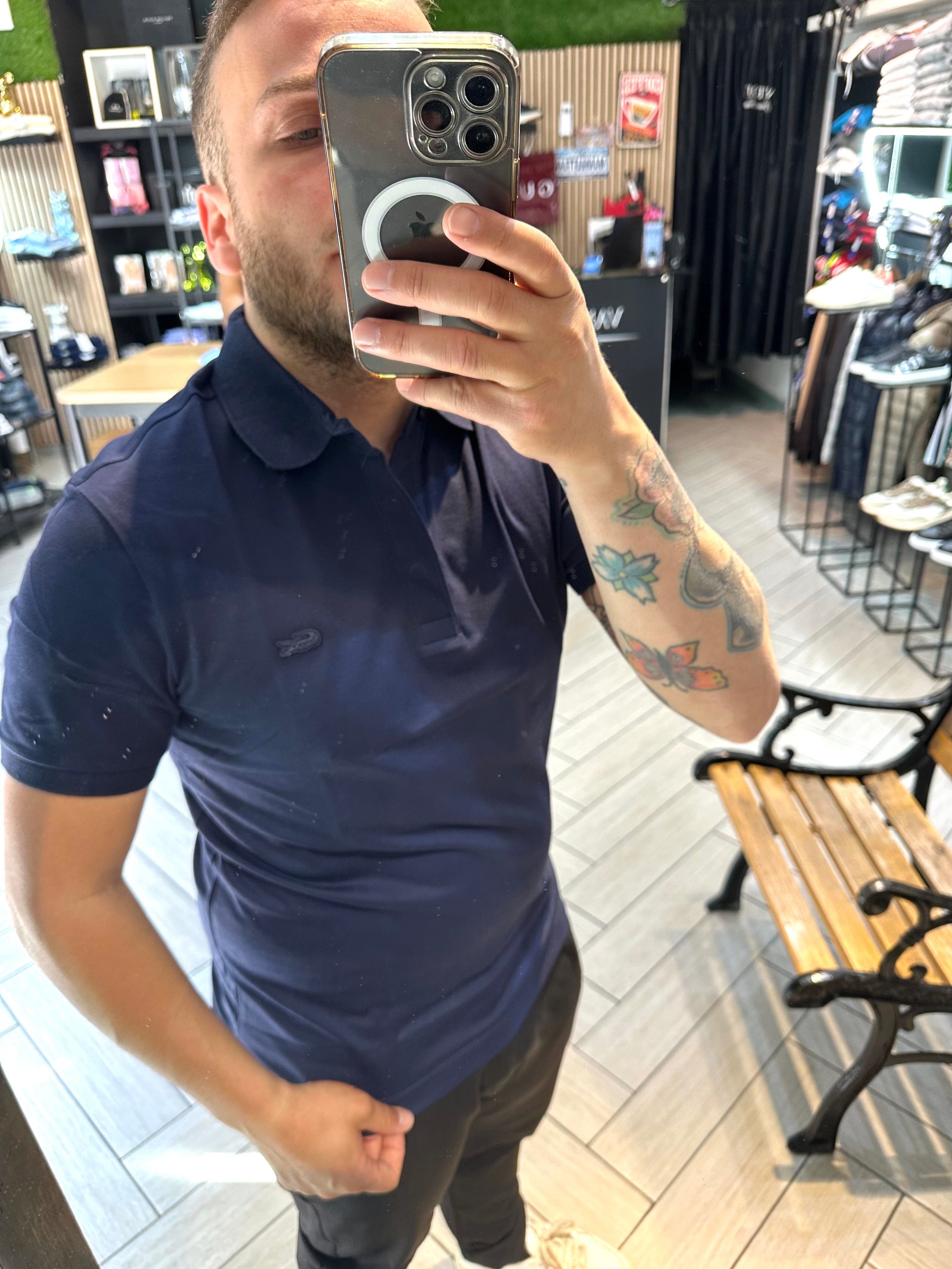 Polo LACOSTE Blu