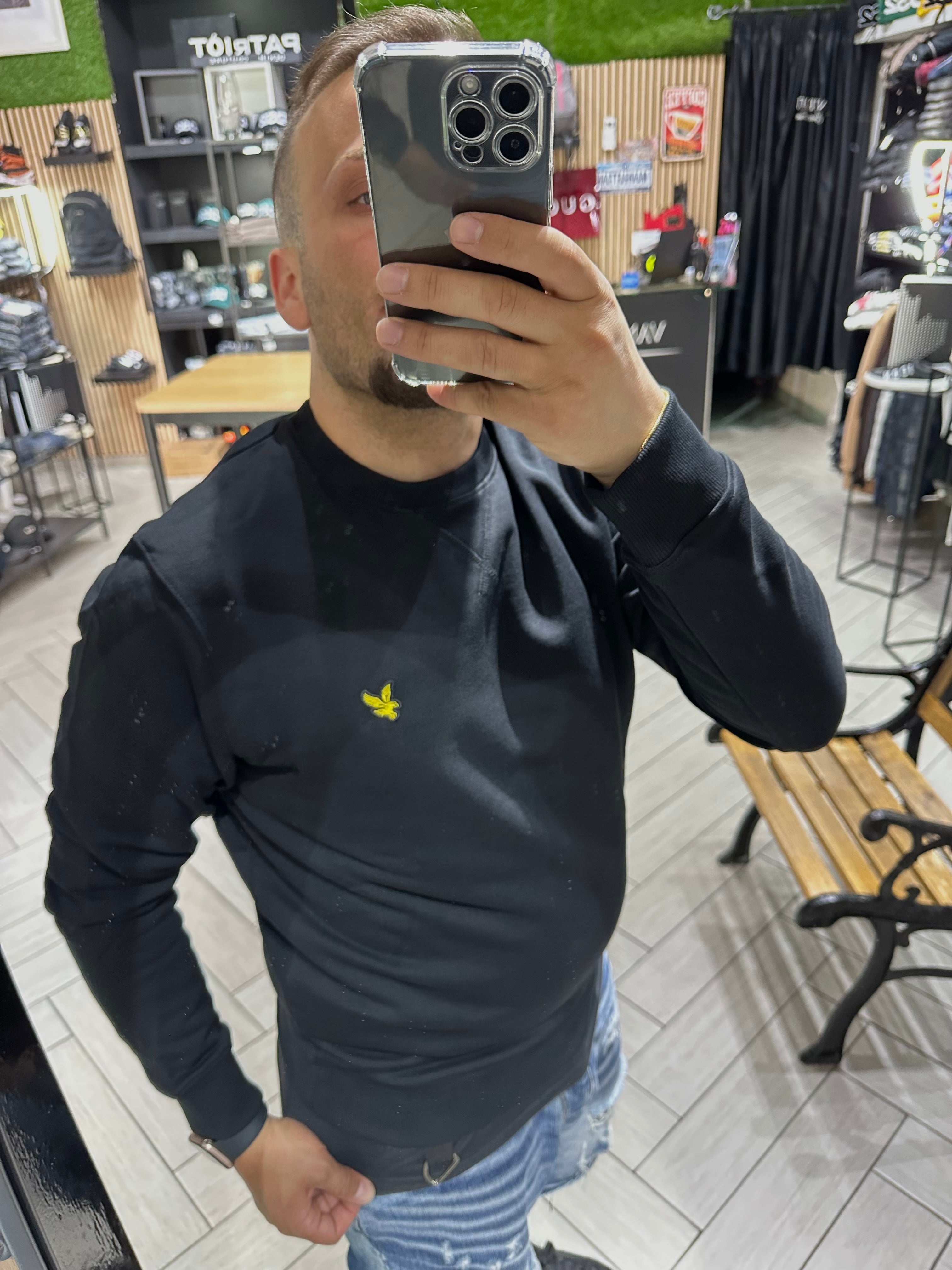 Felpa Lyle e Scott Girocollo