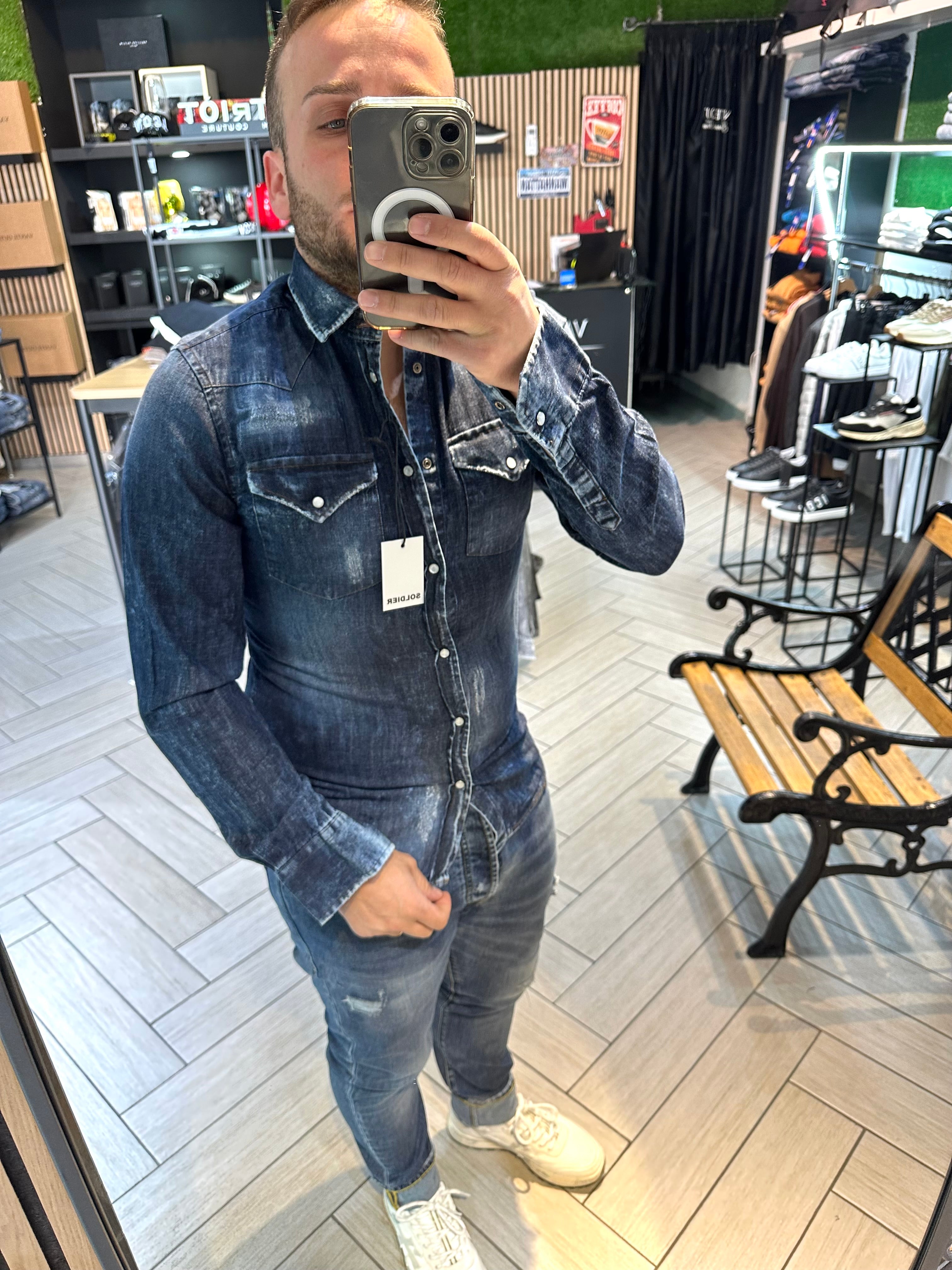 Camicia Soldier Jeans