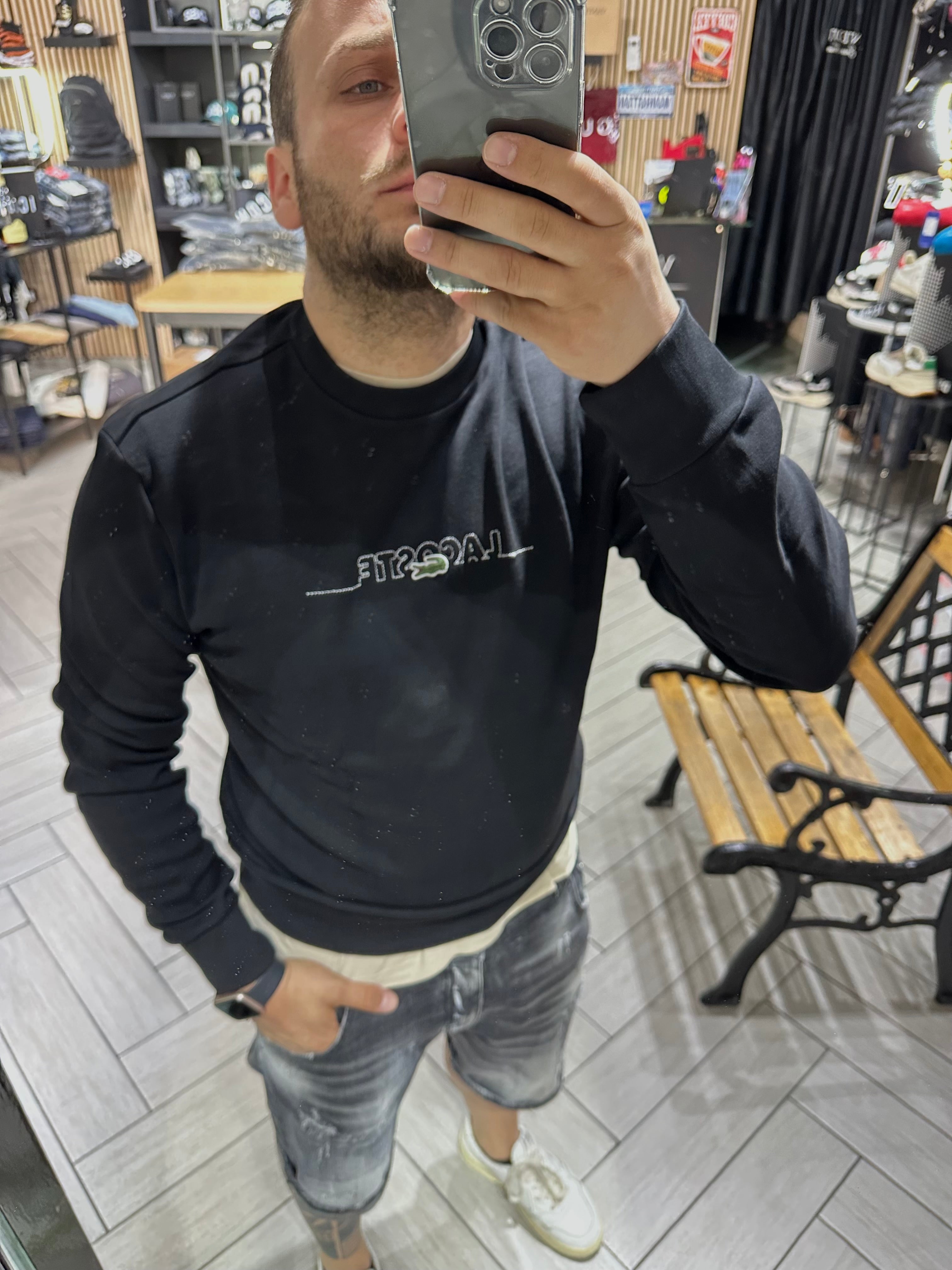 Felpa Lacoste