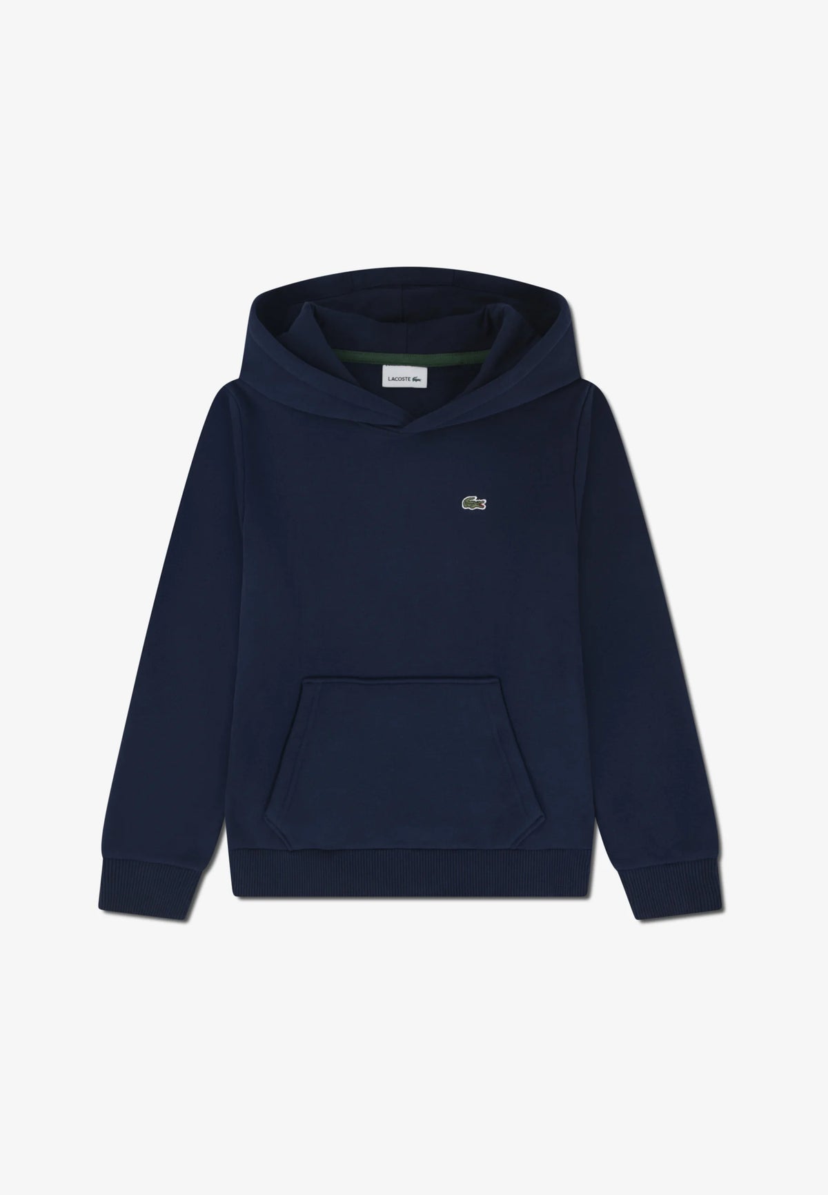 Felpa Lacoste Basic con Cappuccio