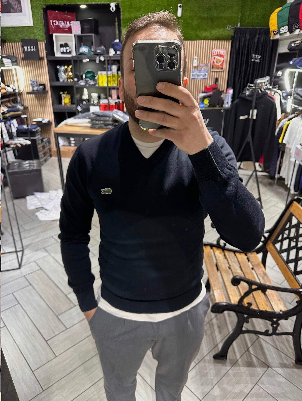 Maglioncino in filo Lacoste