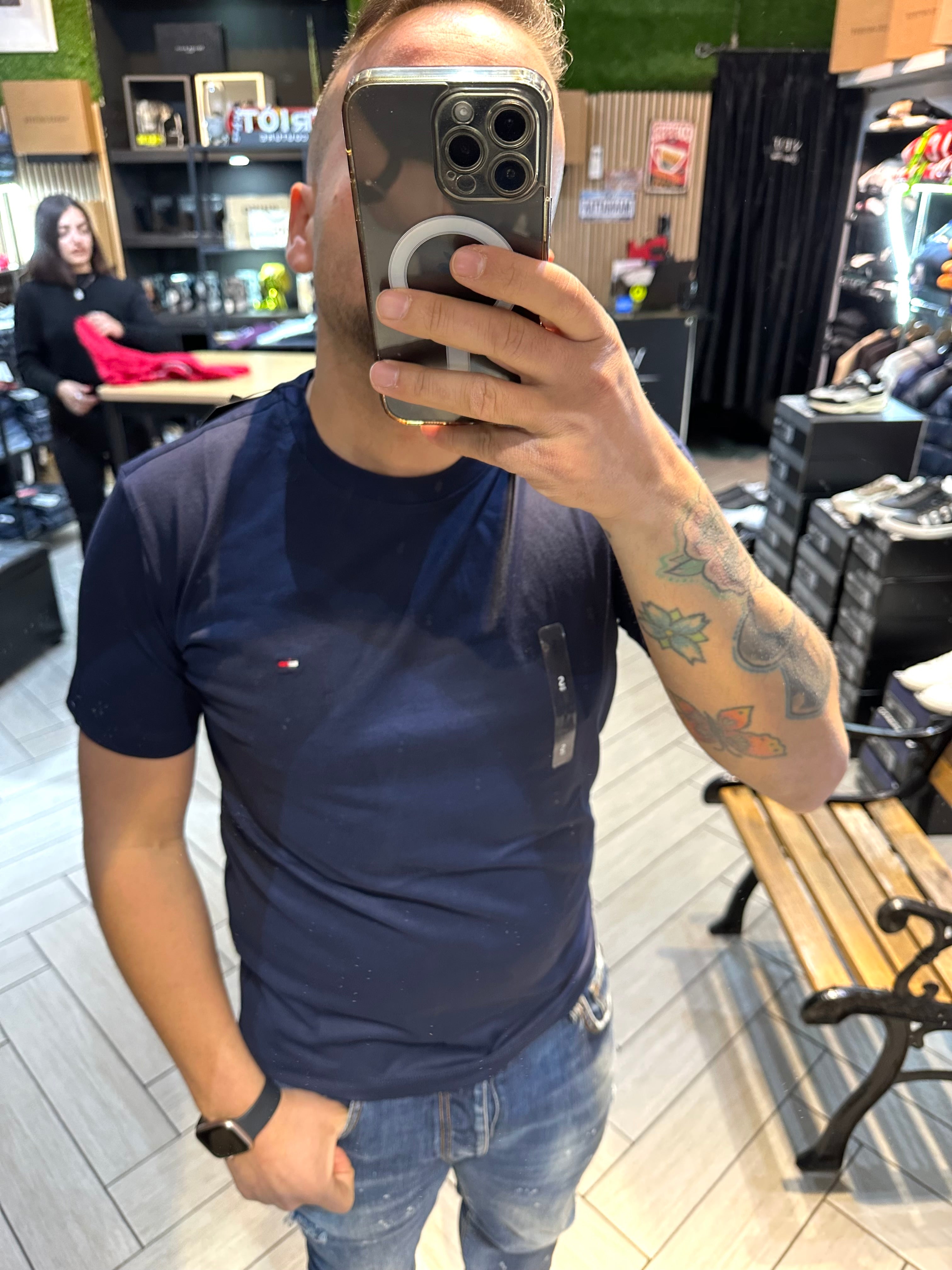 T-Shirt Tommy Hilfiger Blu