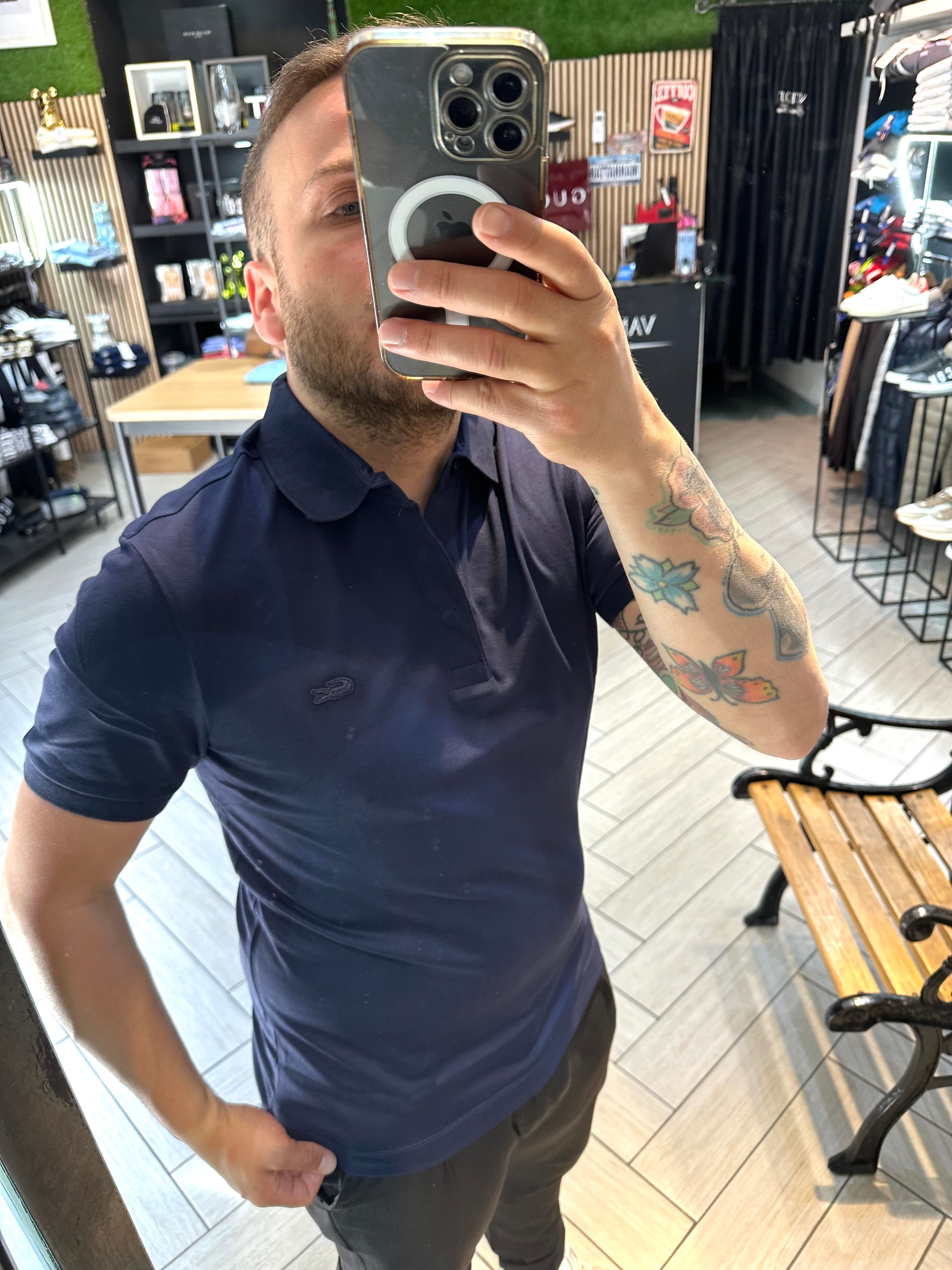 Polo LACOSTE Blu
