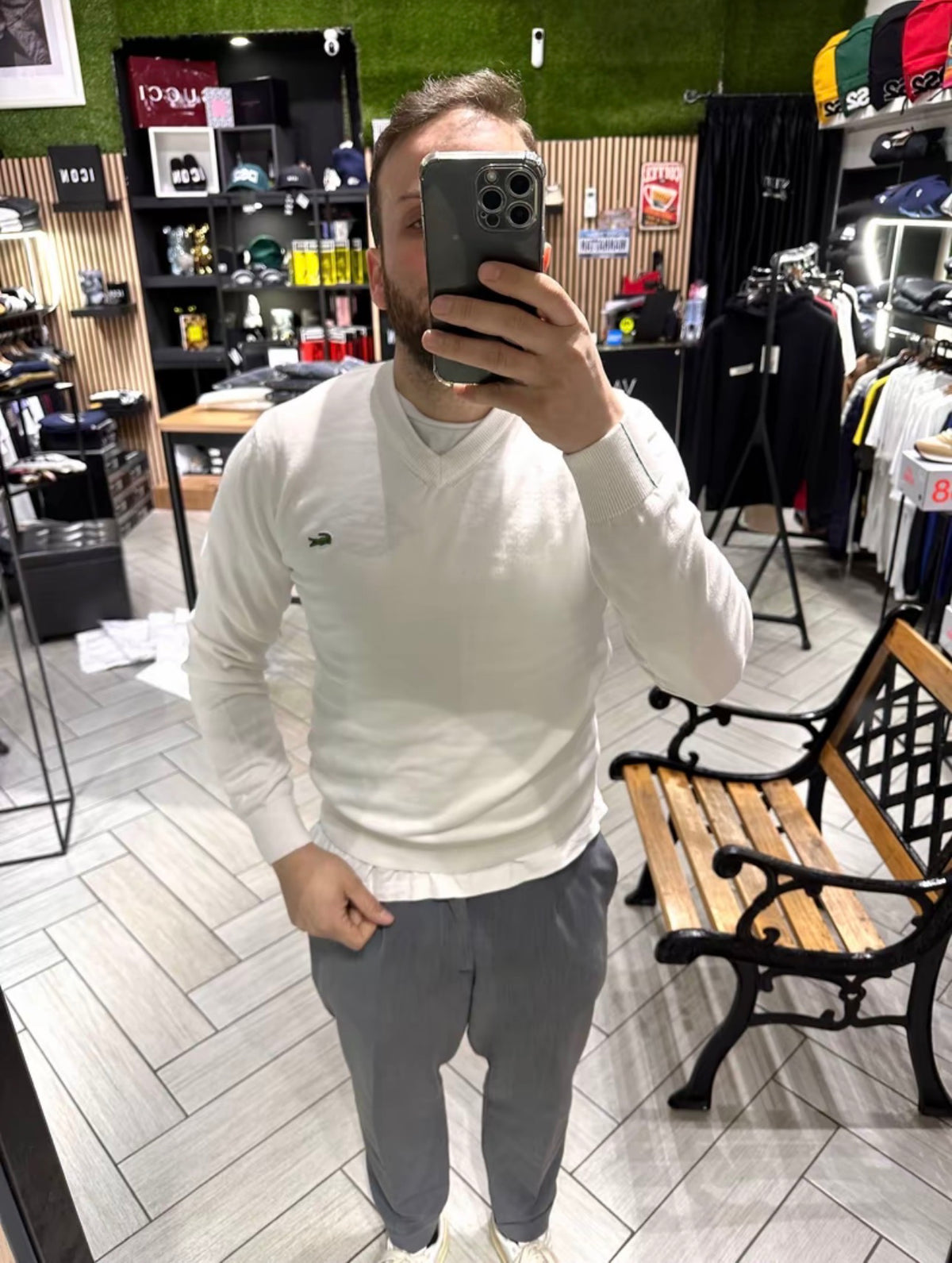 Maglioncino in filo Lacoste