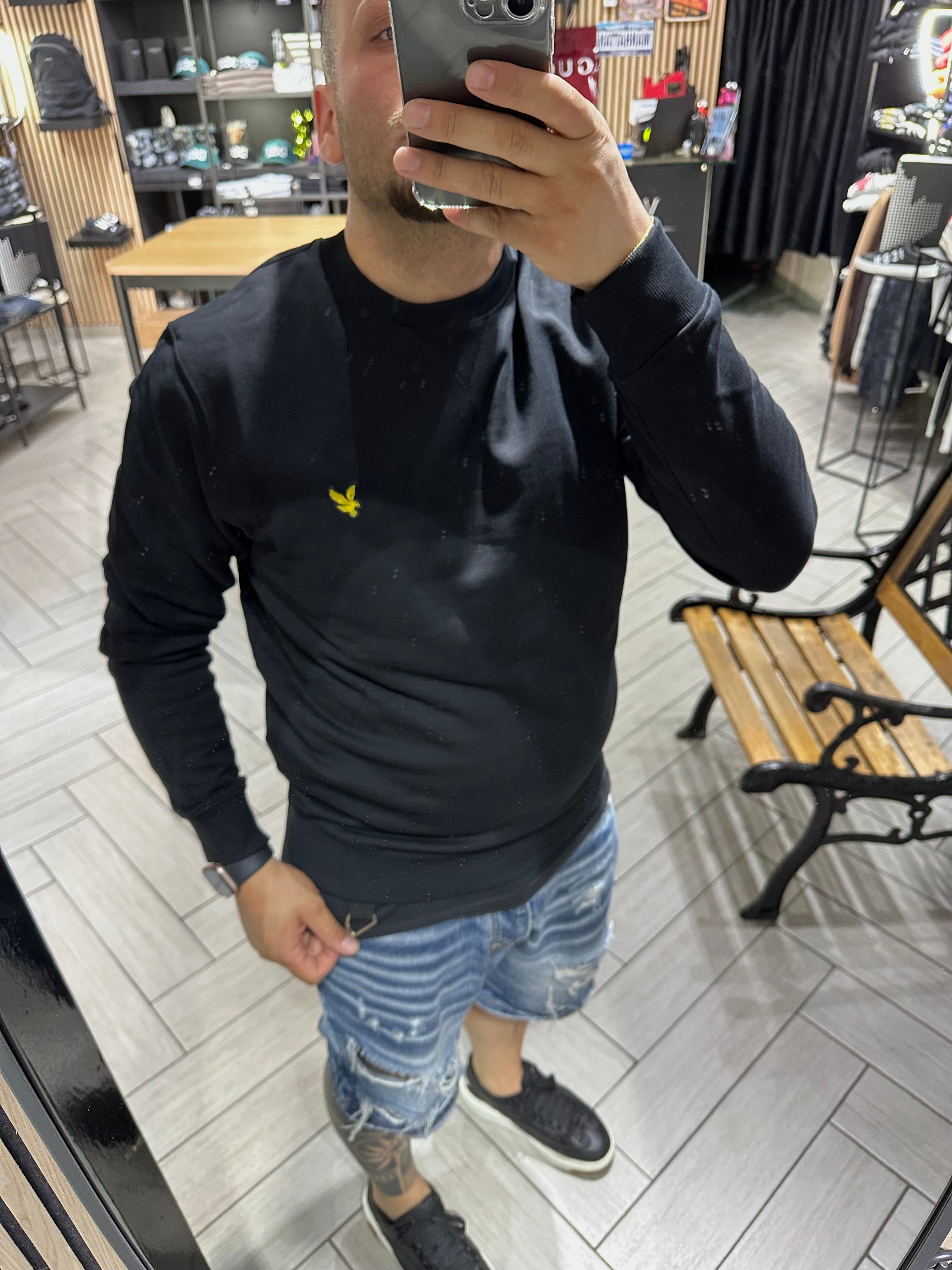 Felpa Lyle e Scott Girocollo