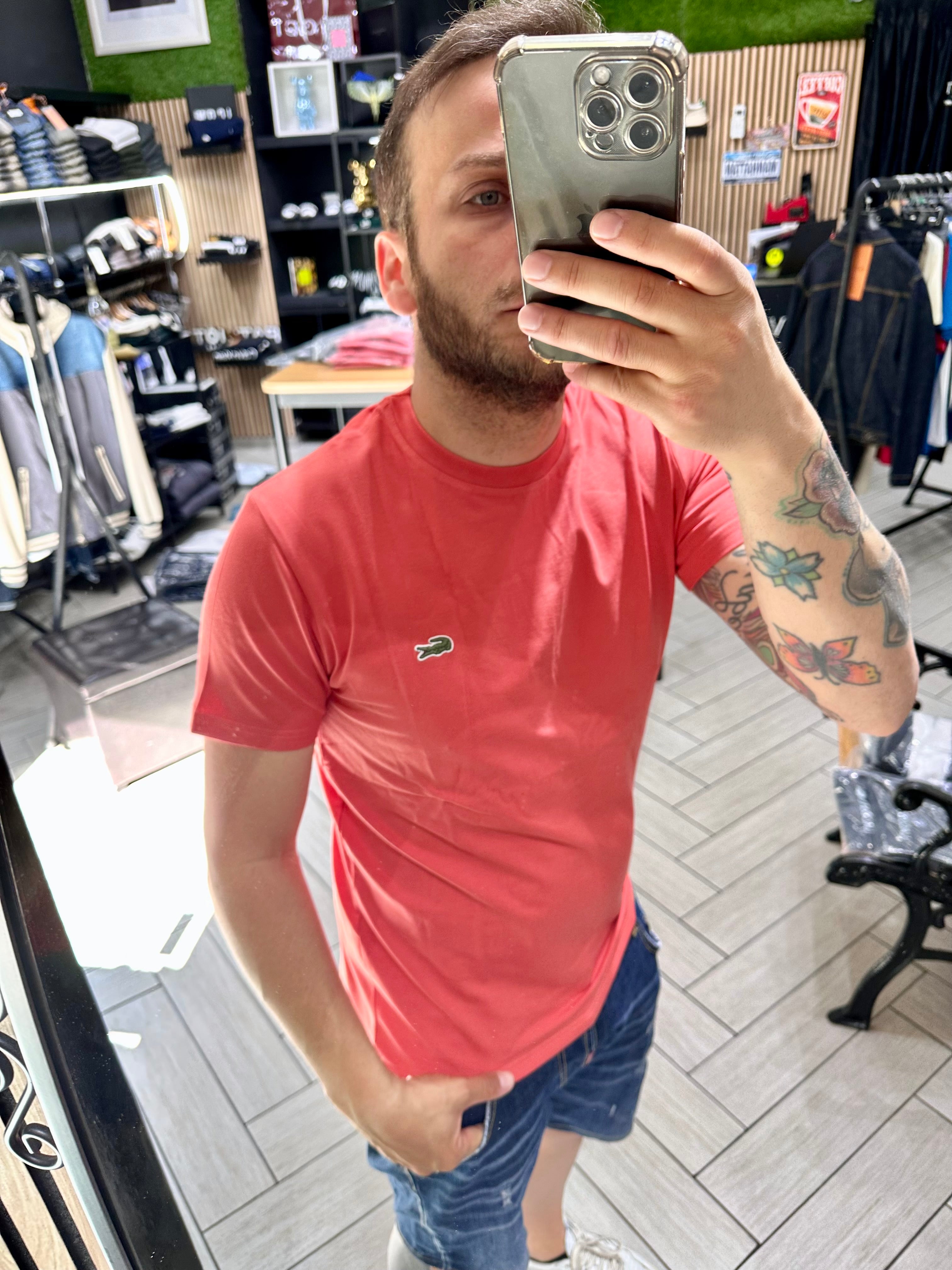 T-shirt Lacoste Basic solo Logo
