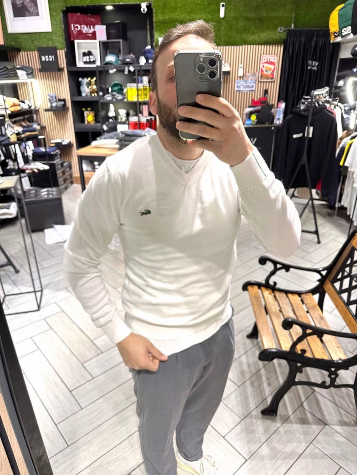 Maglioncino in filo Lacoste