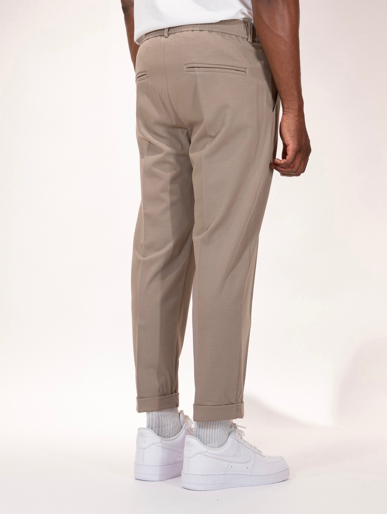 Pantalone Soldier Semisartoriale Beige