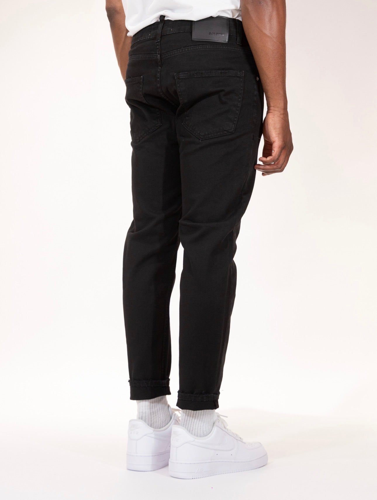 Pantalone Soldier nero basic