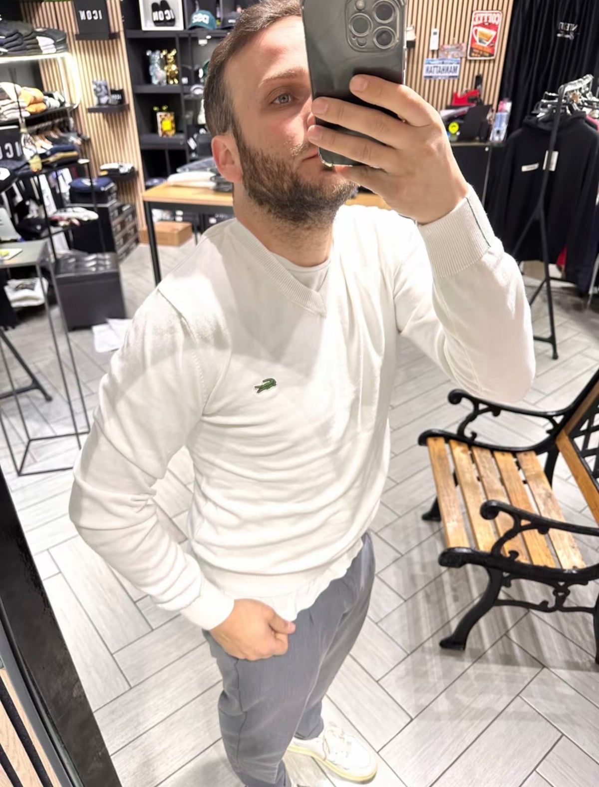 Maglioncino in filo Lacoste