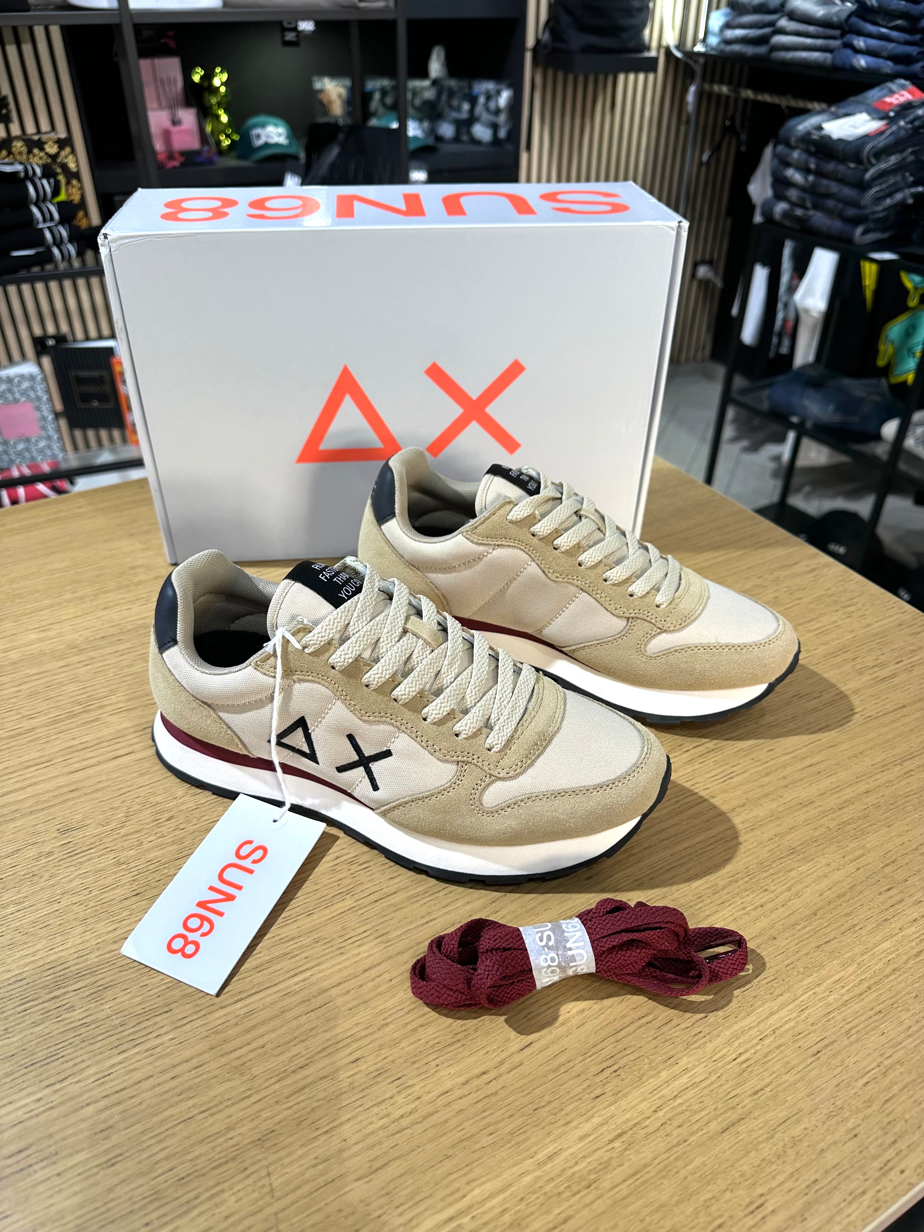 Sneakers SUN68 beige