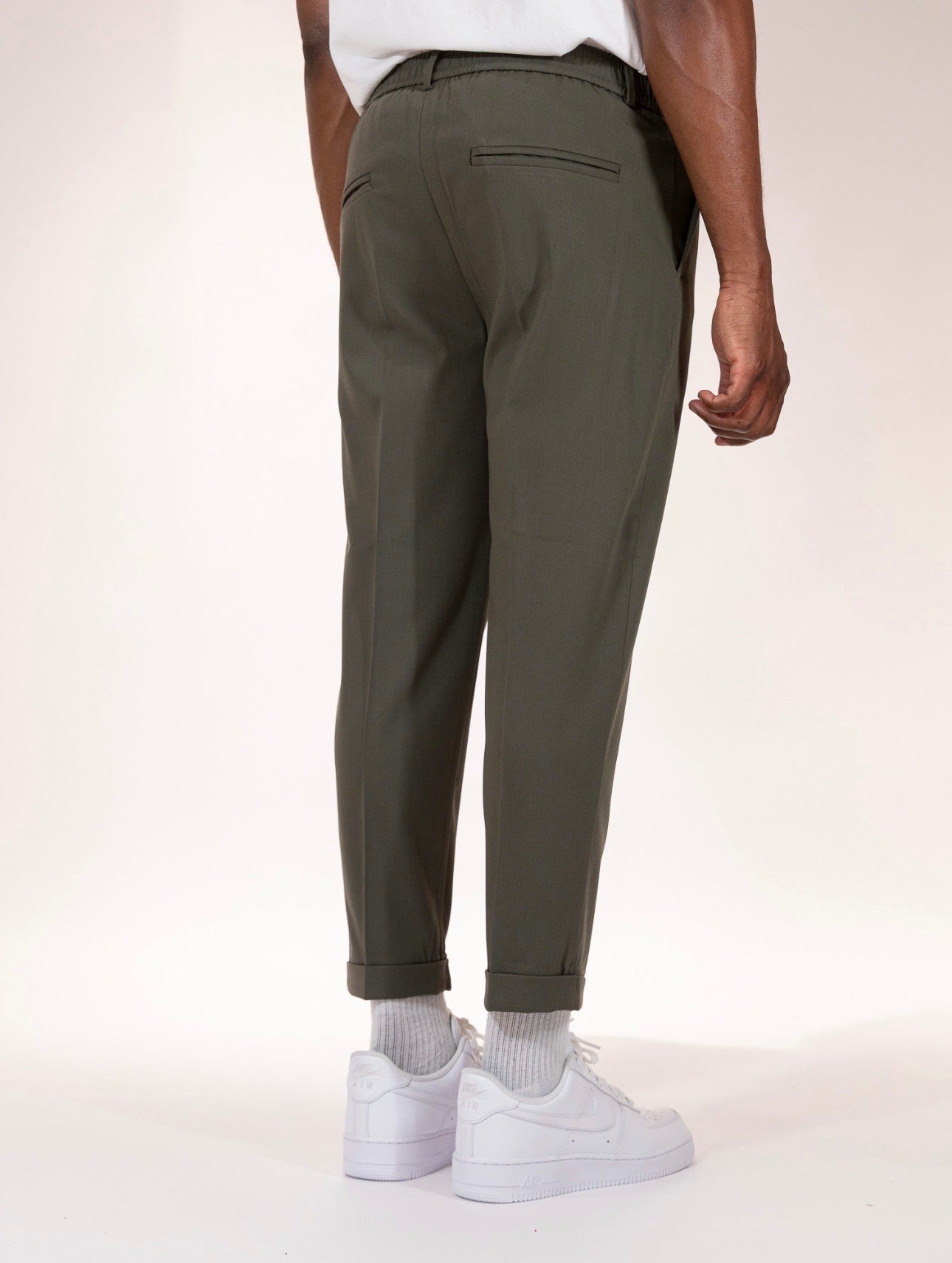 Pantalone Soldier Semisartoriale Verde