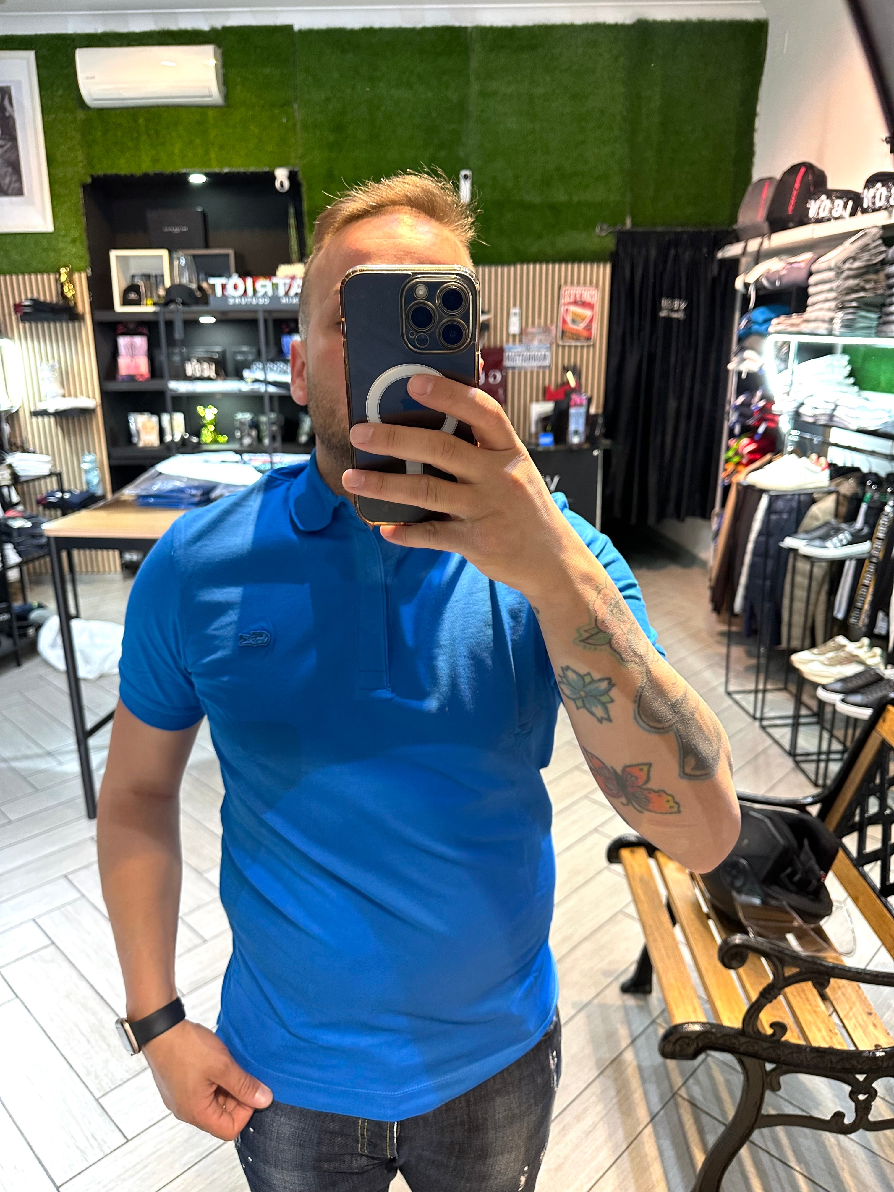 Polo Lacoste Azzurra