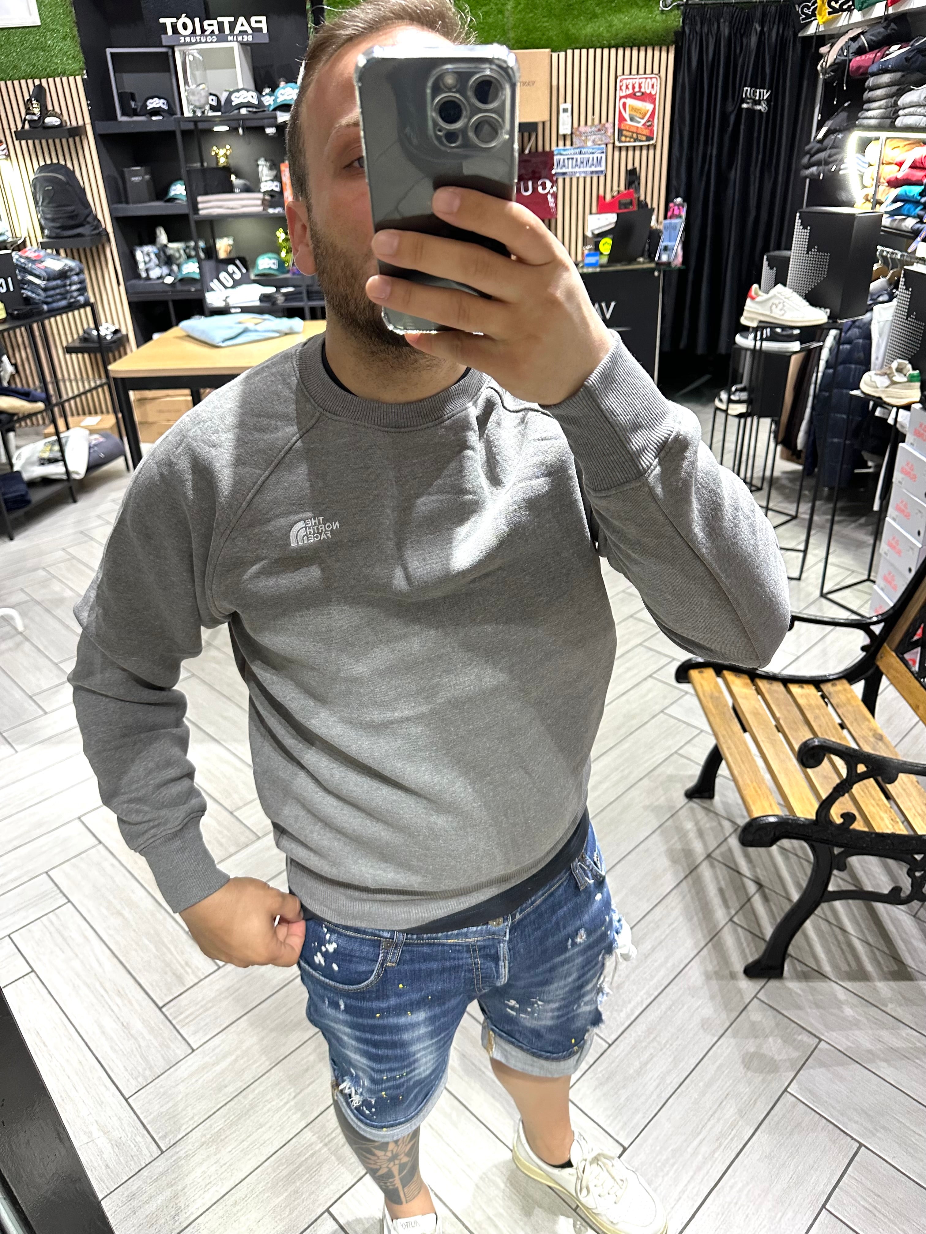 Felpa The North Face Grigio