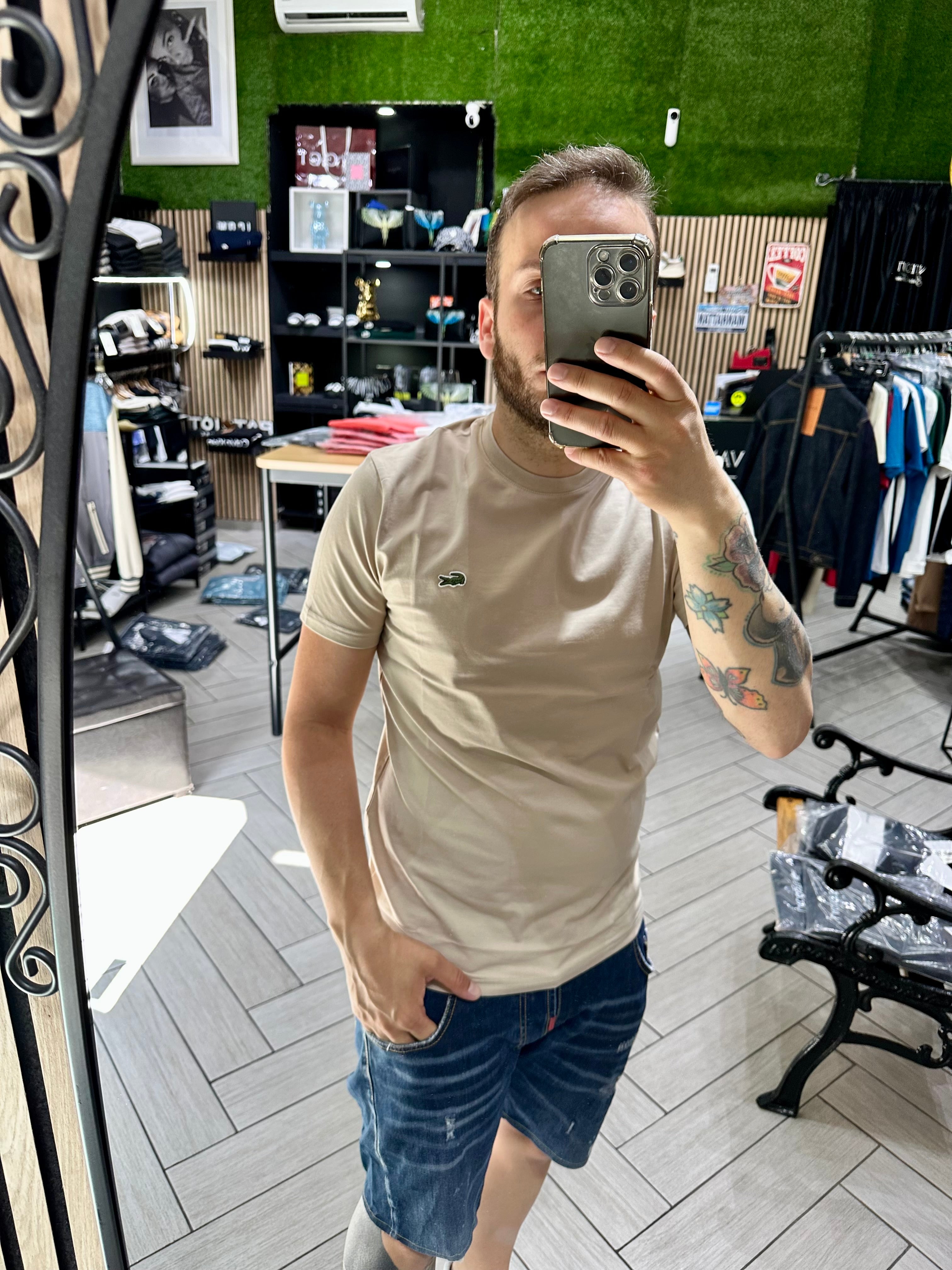 T-shirt Lacoste Basic solo Logo