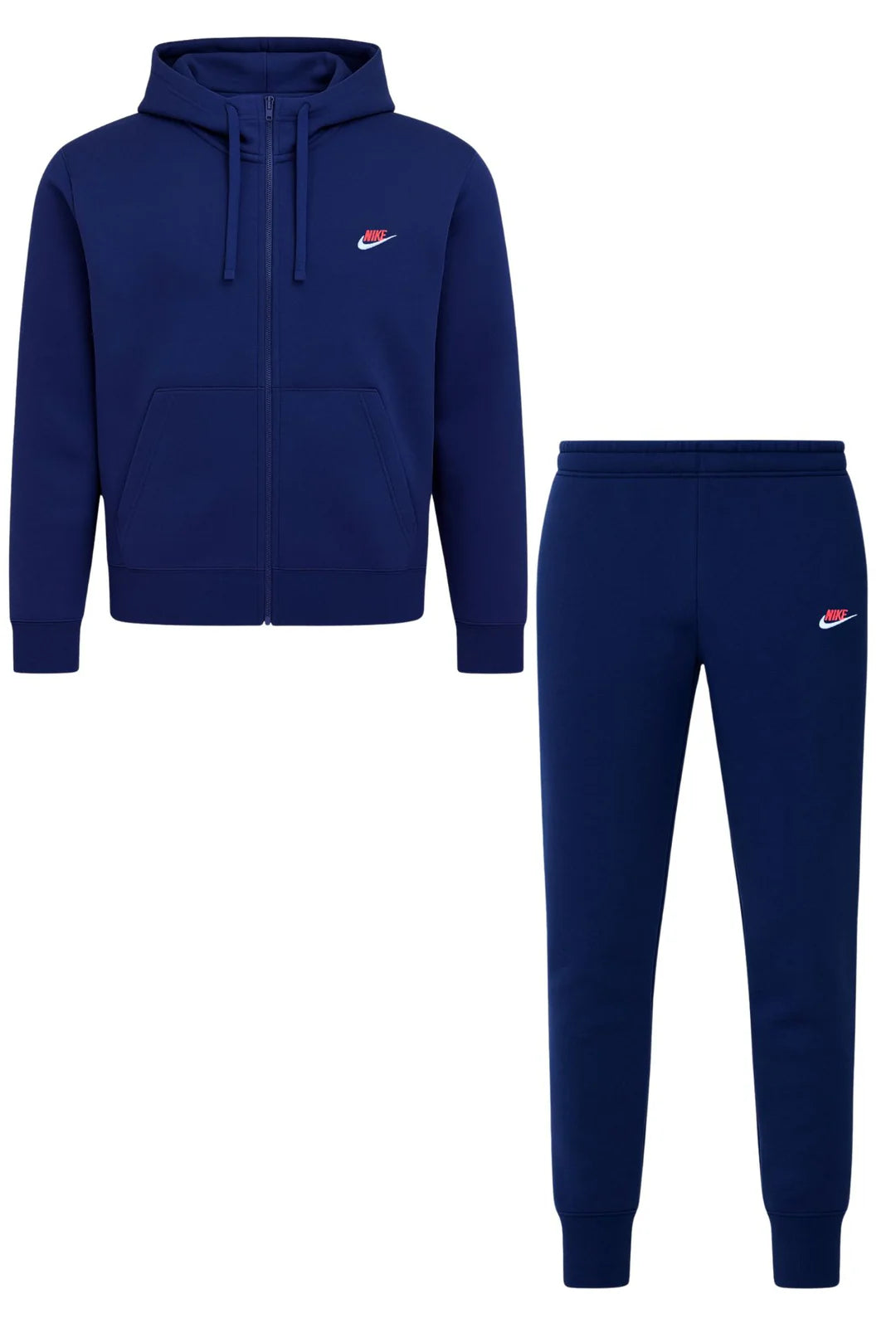 Tuta Nike blu con zip