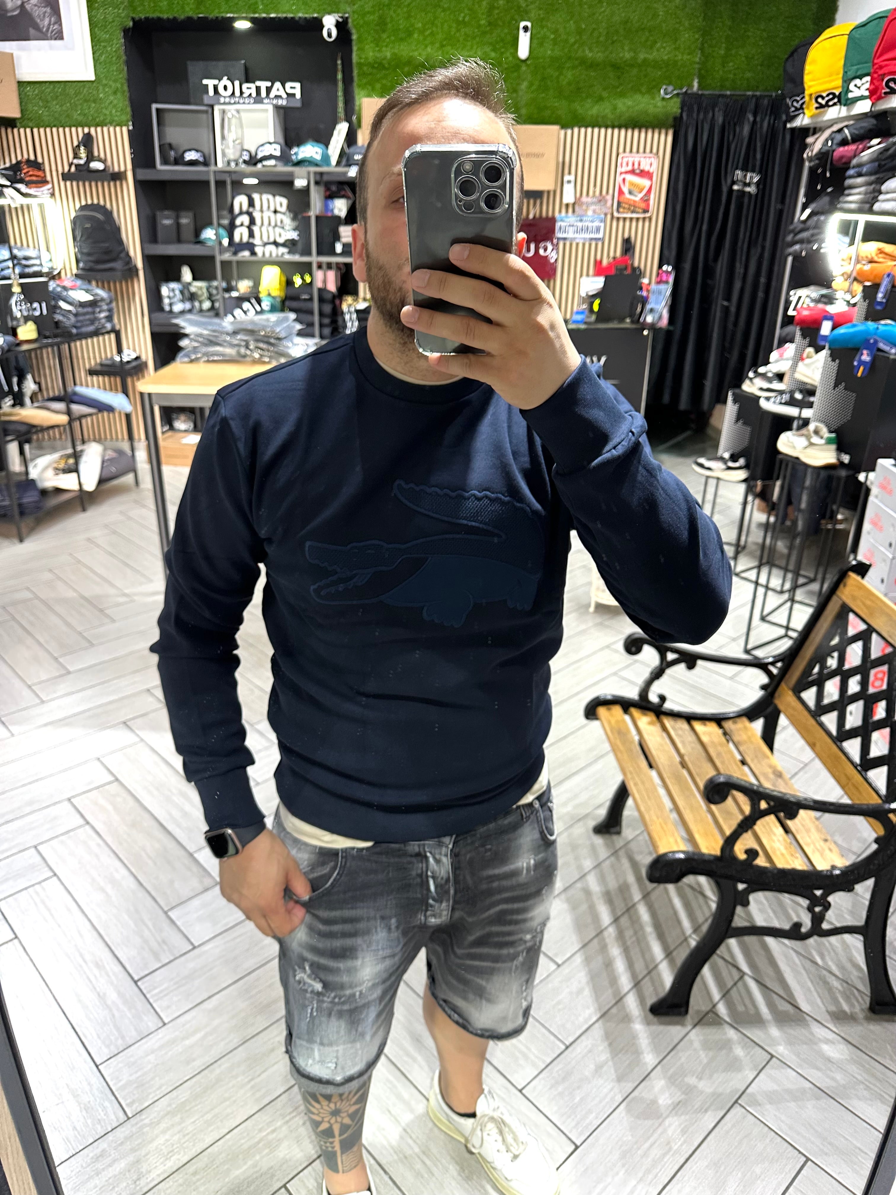 Felpa Lacoste
