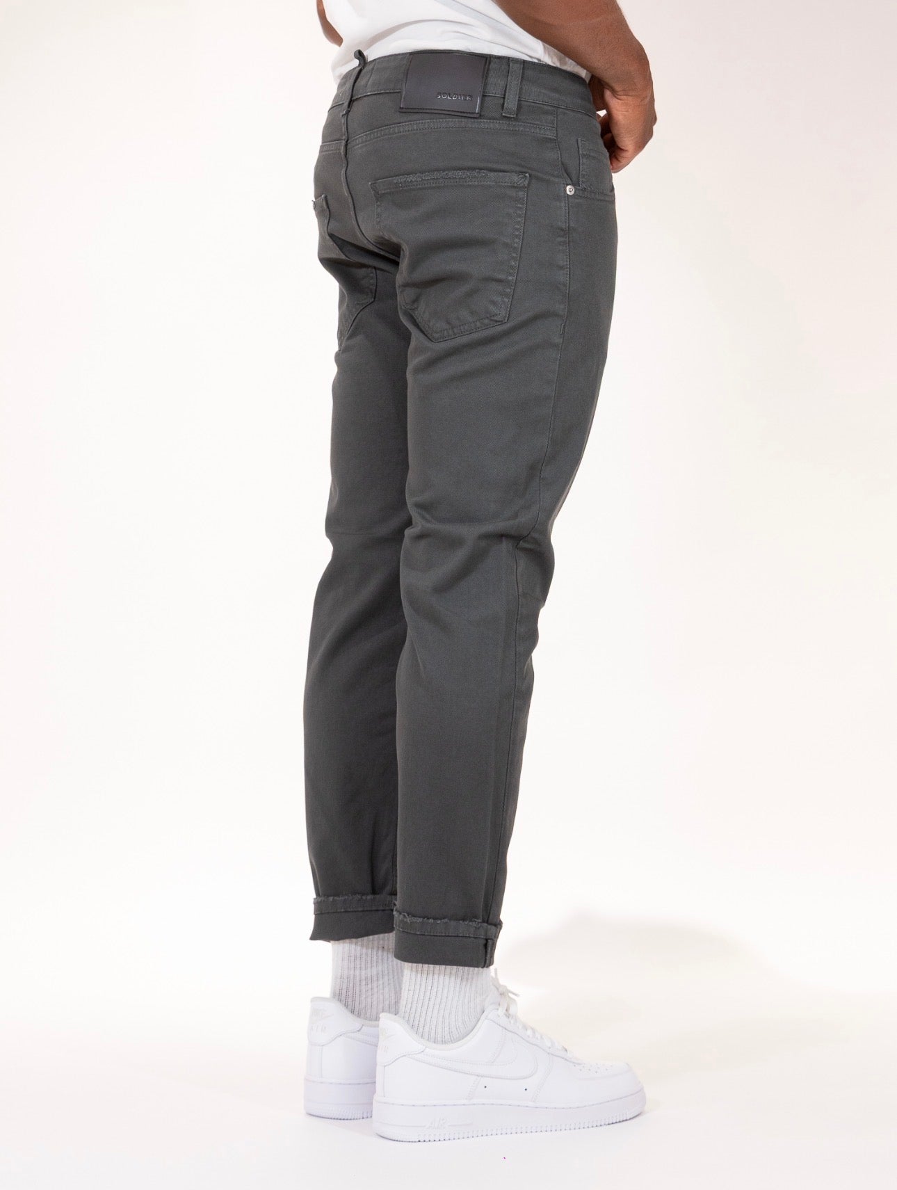 Pantalone Soldier Grigio Basic