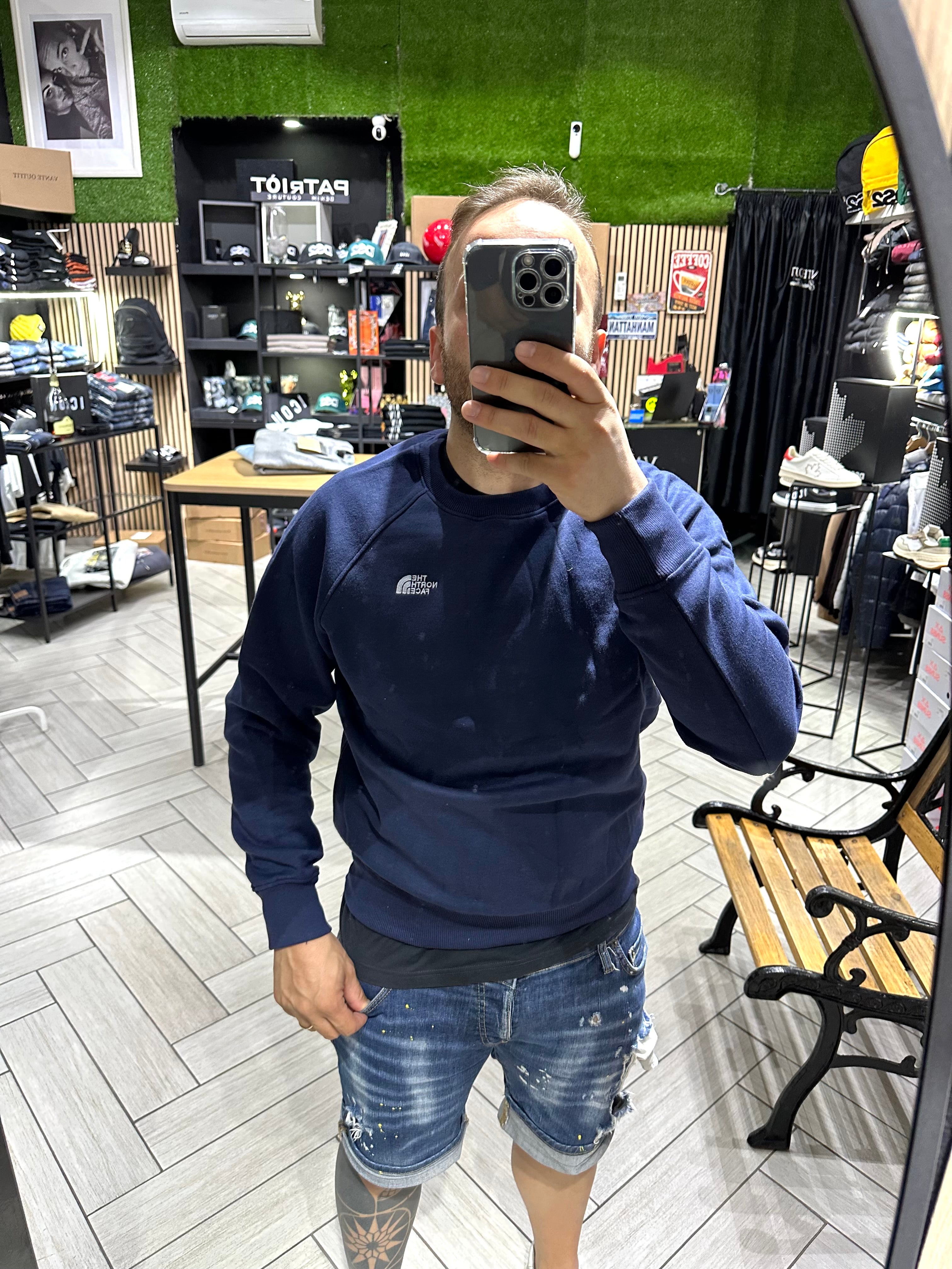 Felpa The North Face Blu