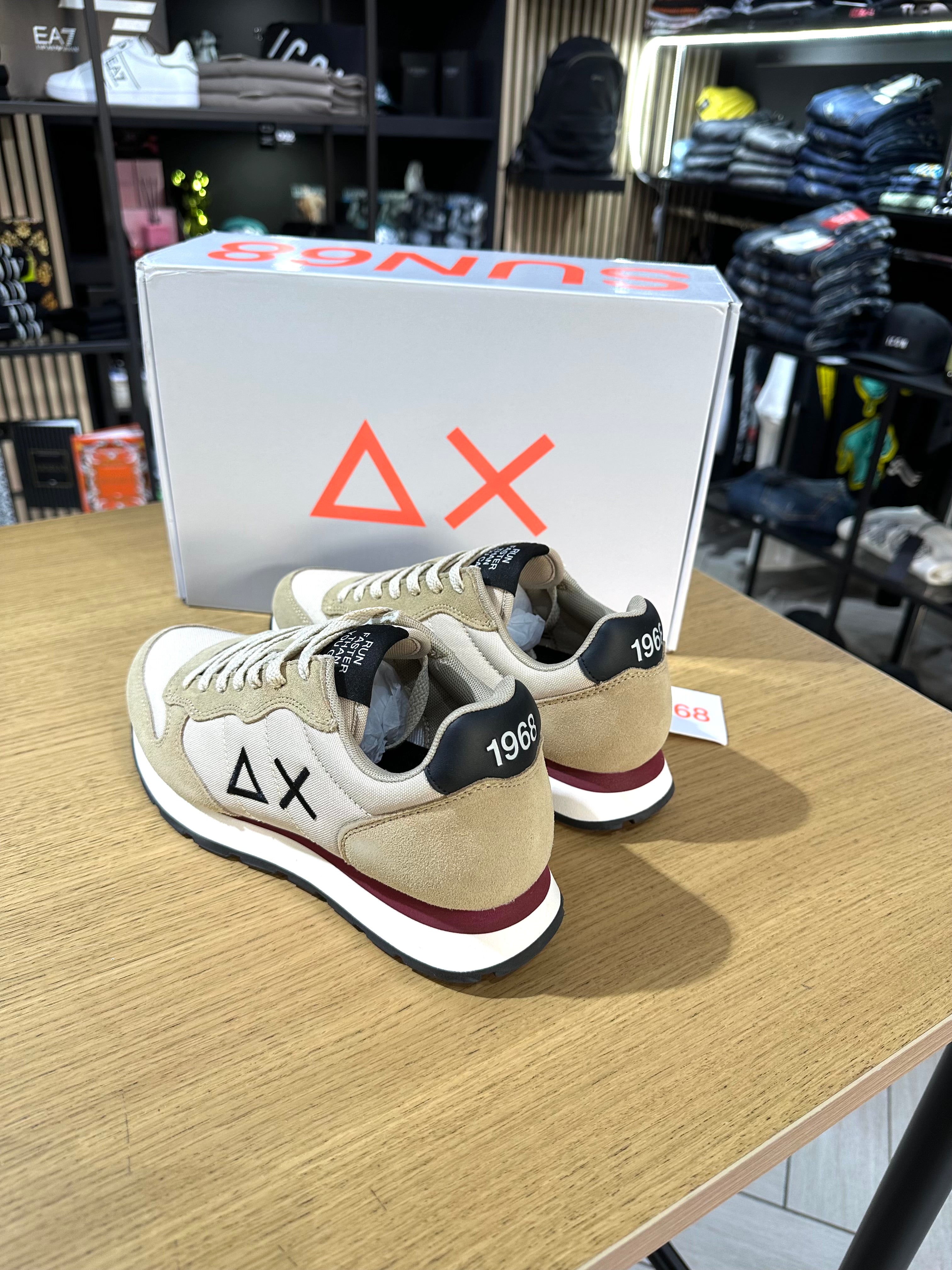 Sneakers SUN68 beige