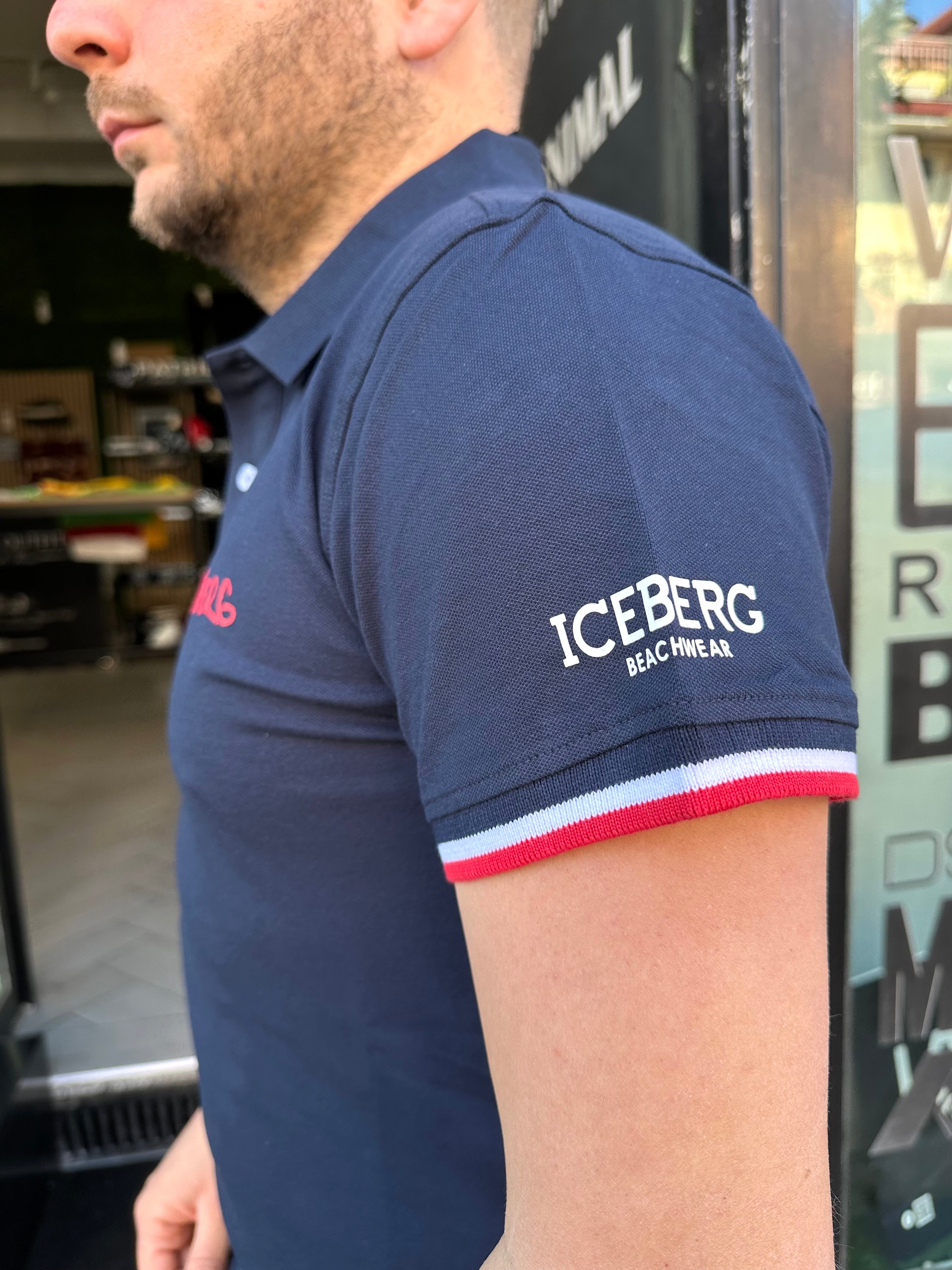 Polo Iceberg Blu