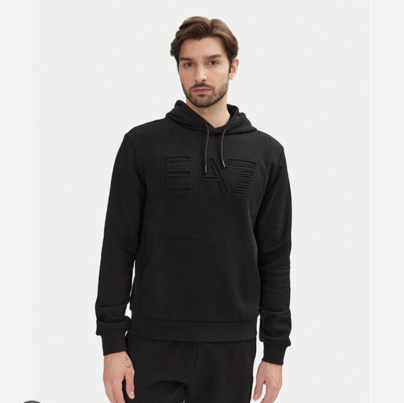 Felpa EA7 nera