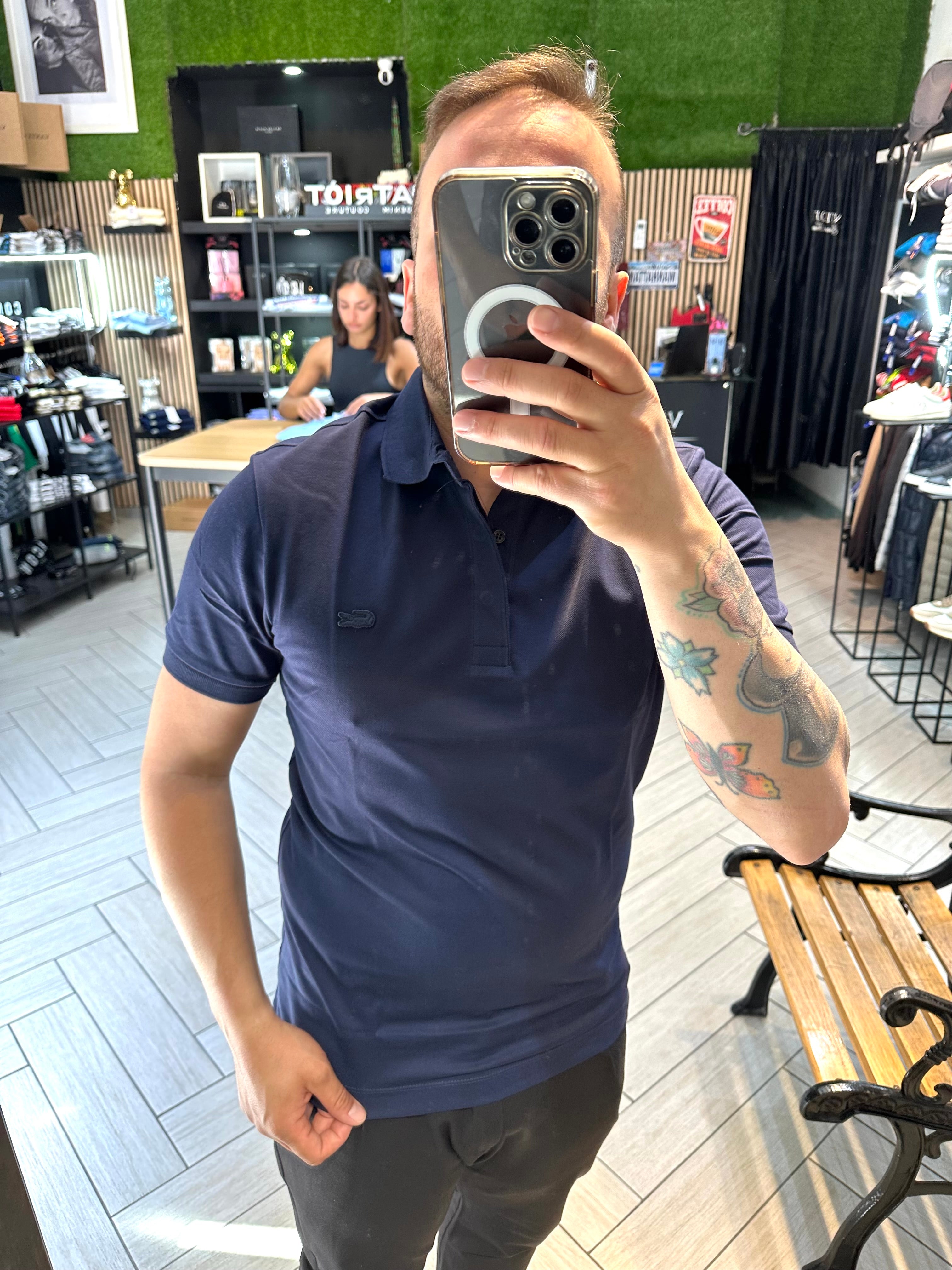 Polo LACOSTE Blu