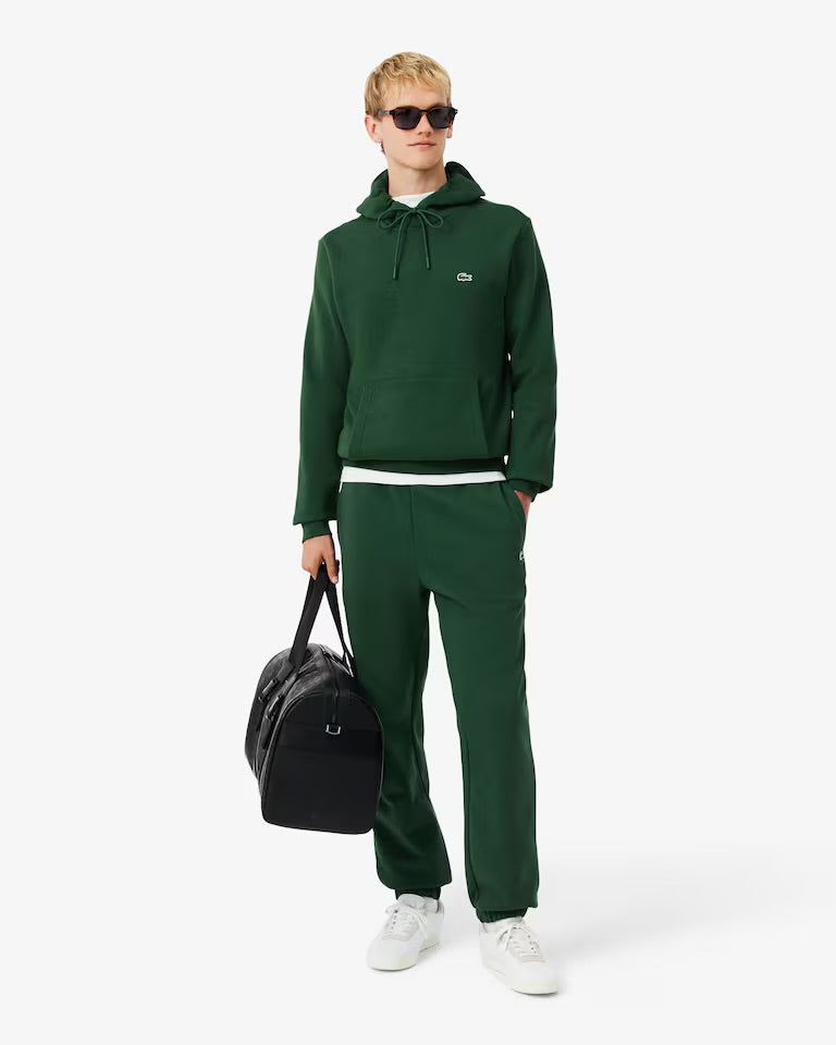 Felpa Lacoste Verde Cappuccio