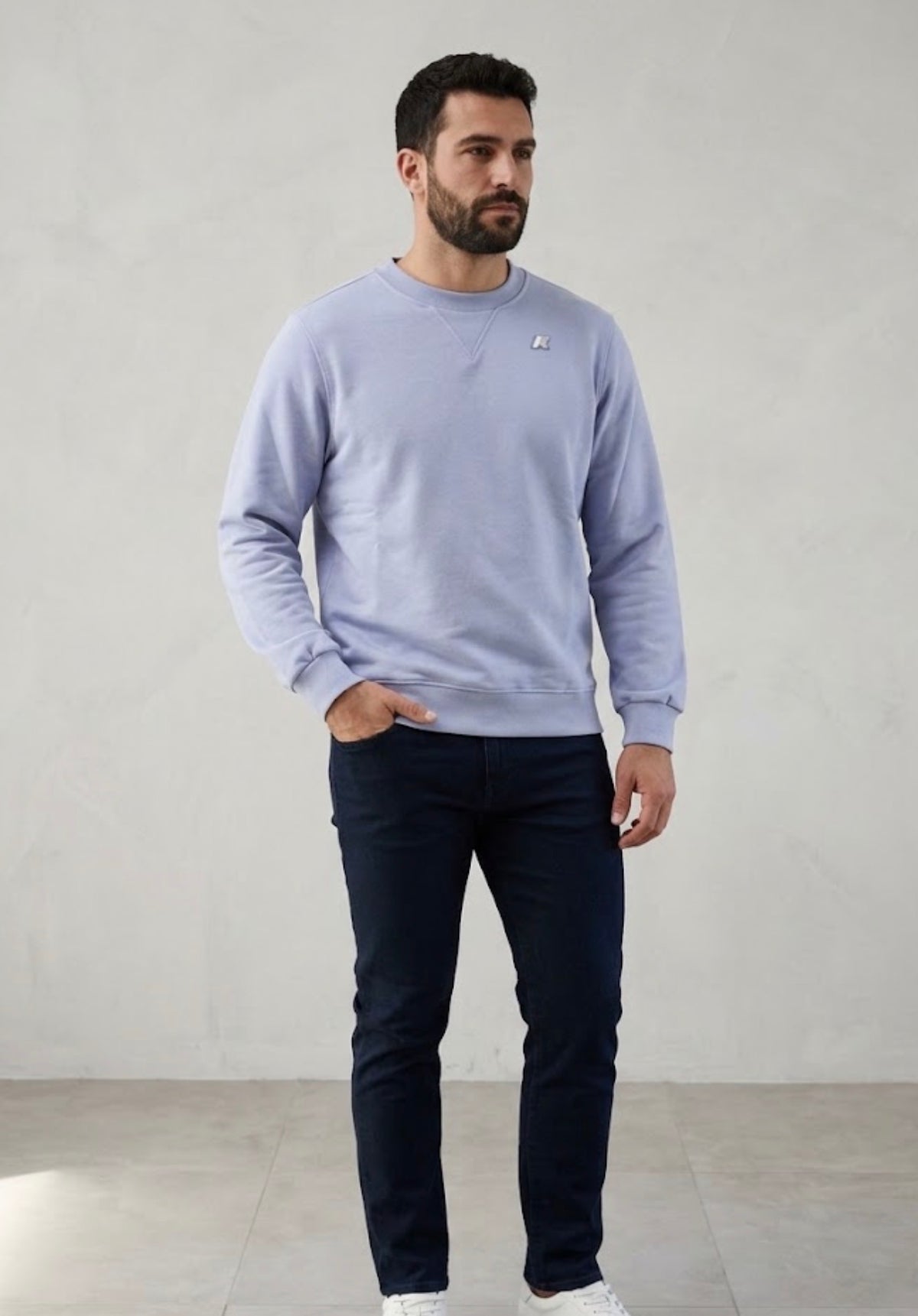 Felpa Kway basic Girocollo