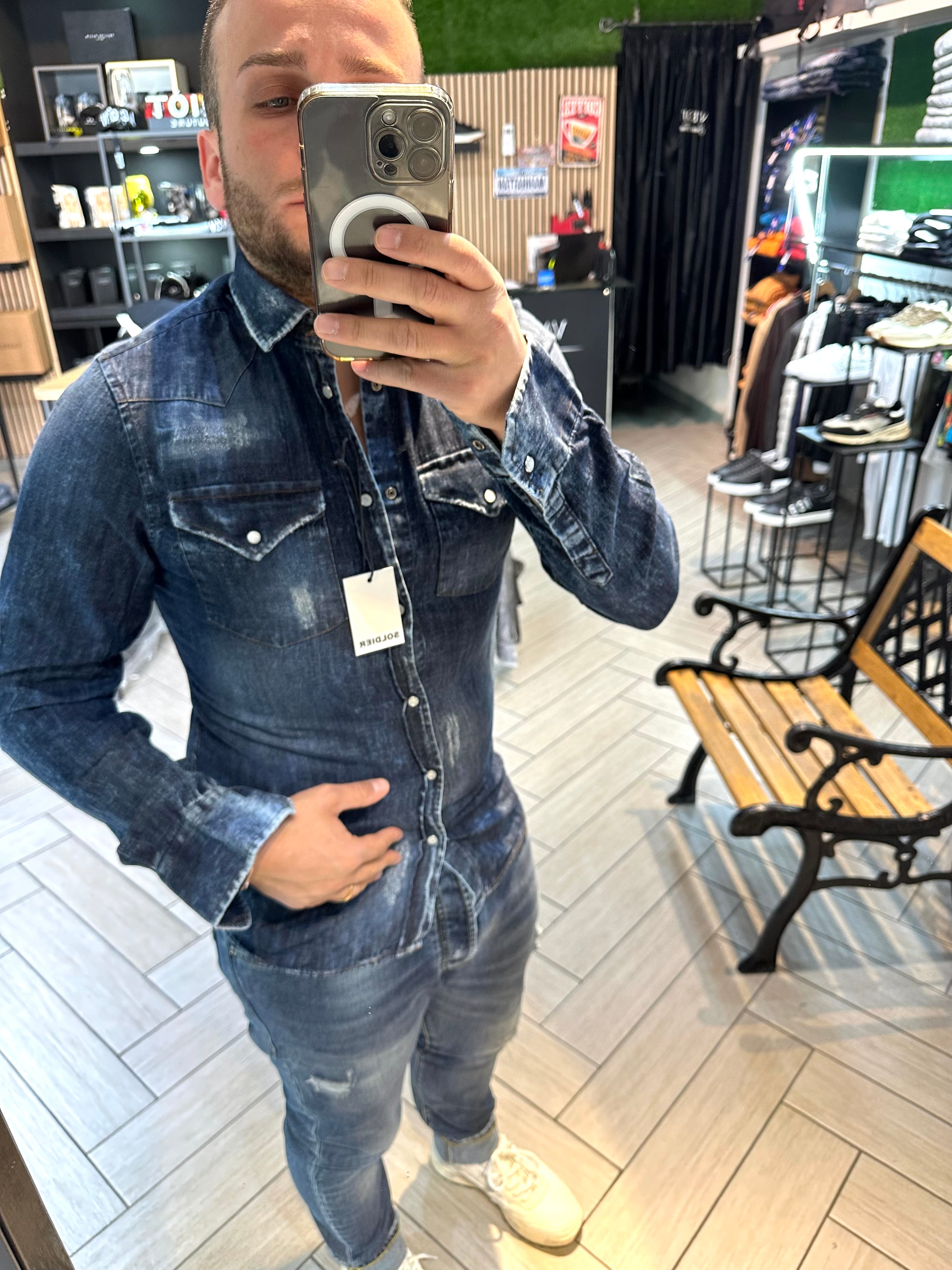 Camicia Soldier Jeans