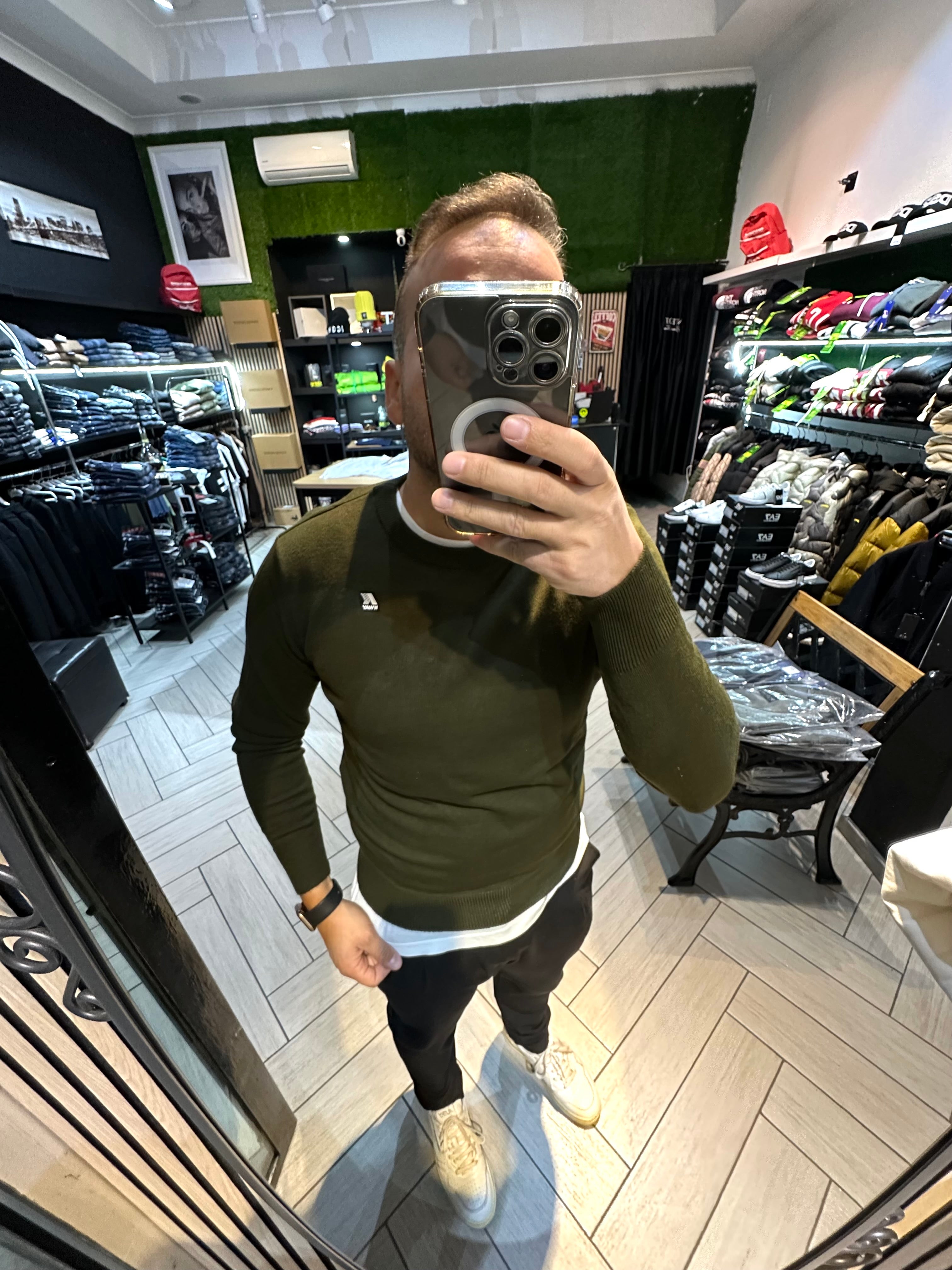 Maglione Kway Verde