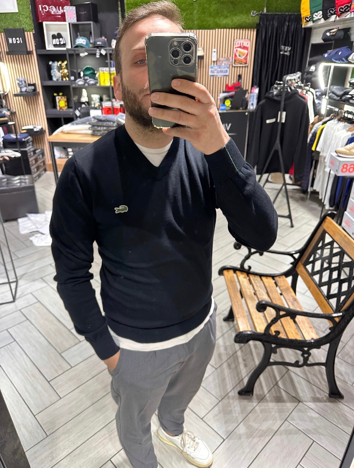 Maglioncino in filo Lacoste