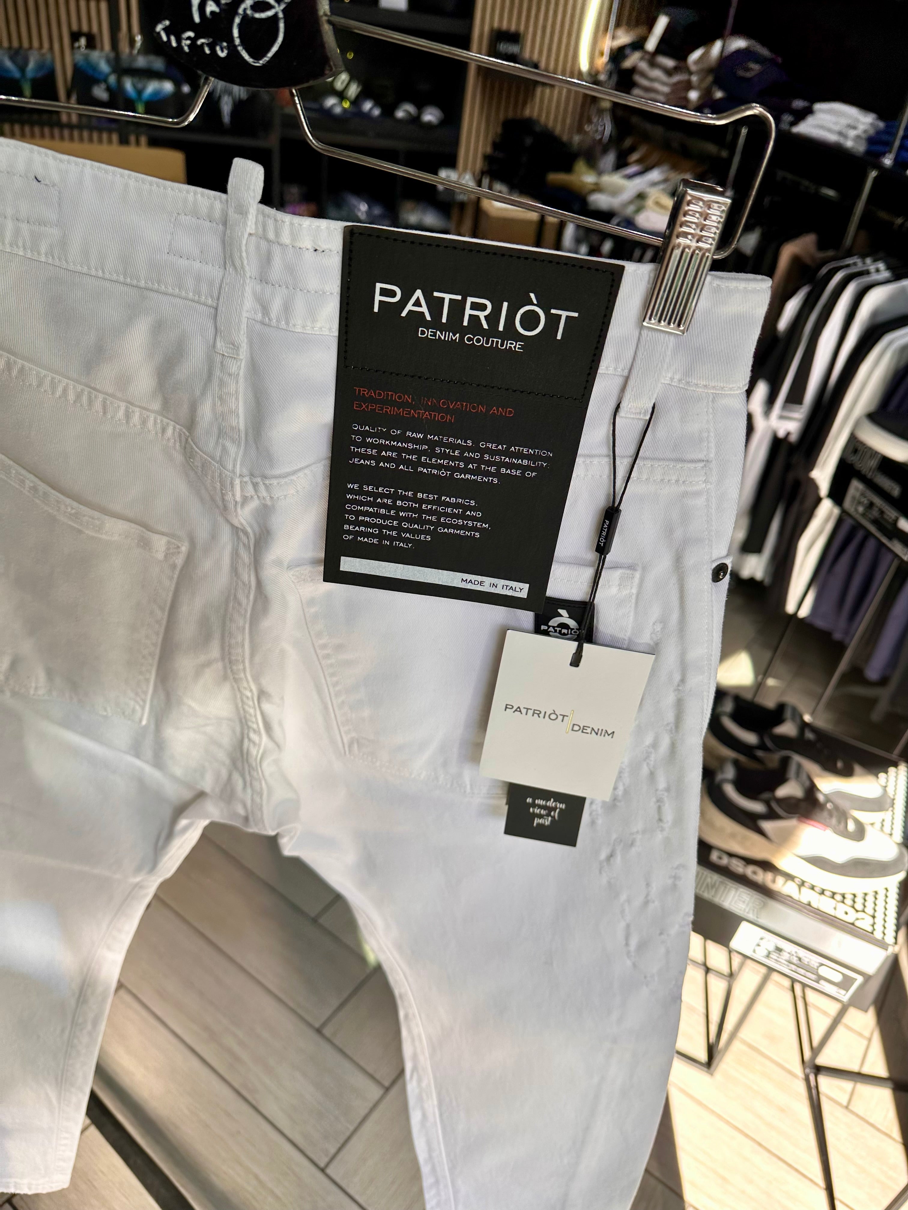 Jeans Patriôt bianco basic